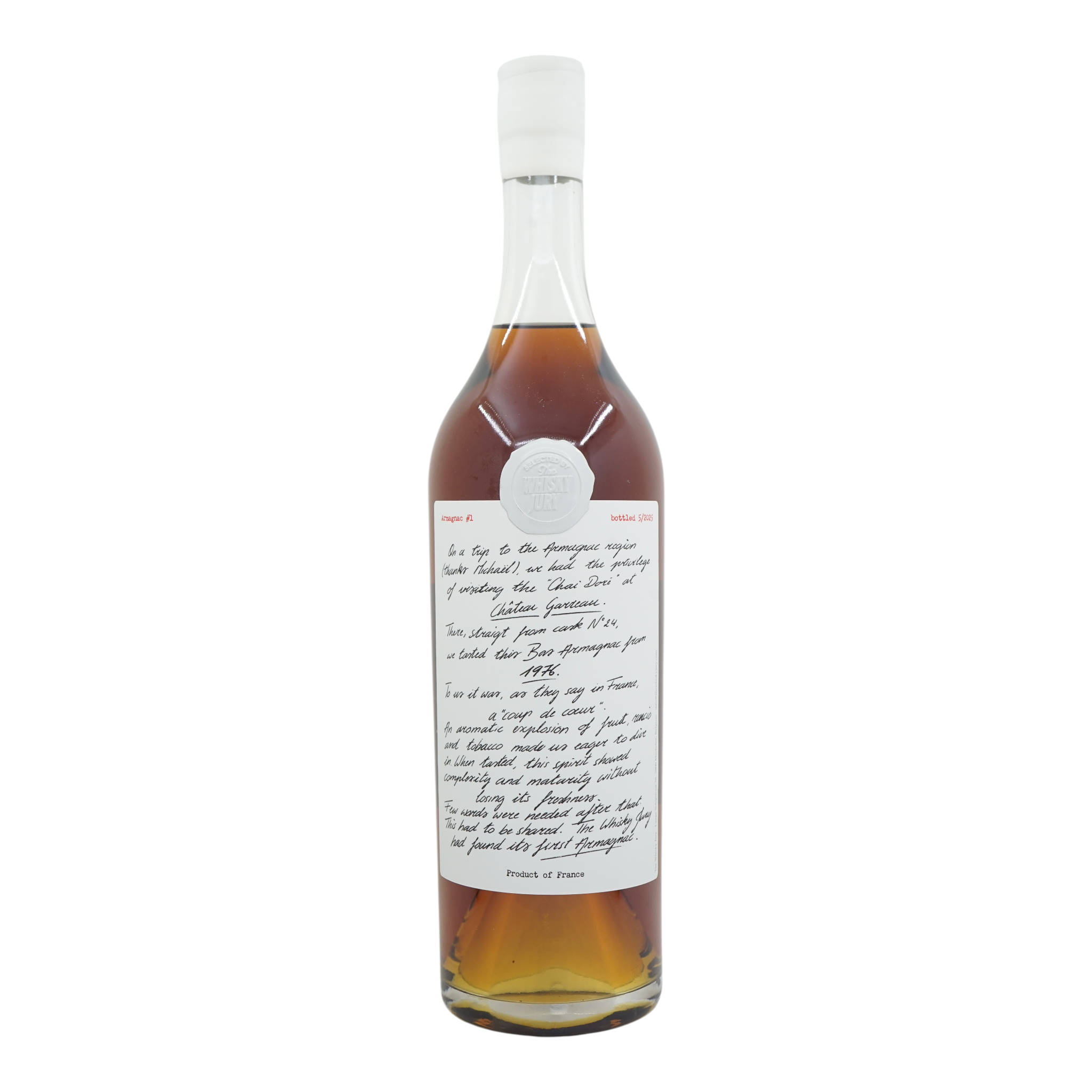Armagnac Chateau Garreau 1976/2025 The Whisky Jury 50.1% (WN 90pts)