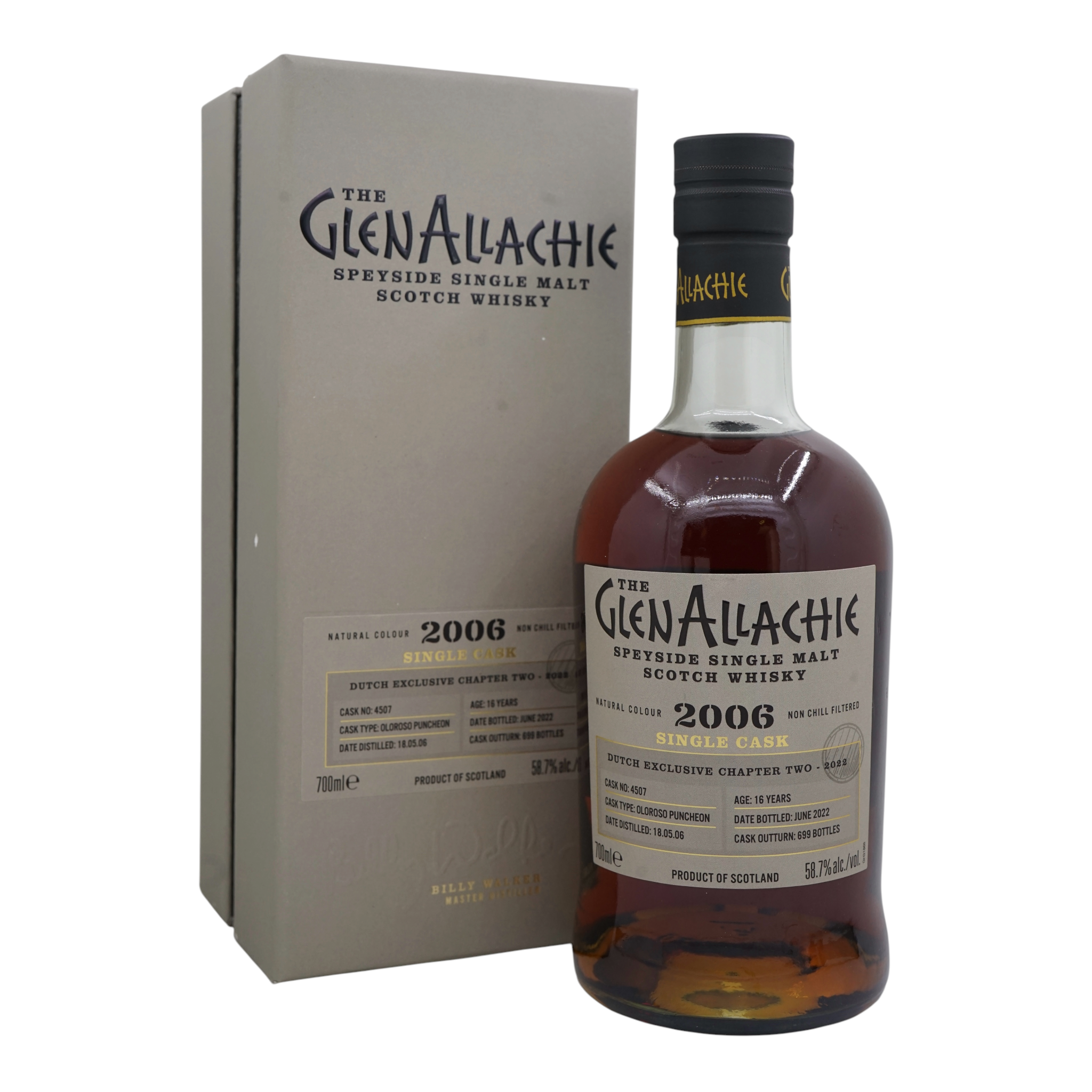 Glenallachie 2006/2022 16 Year Old Oloroso Puncheon #4507