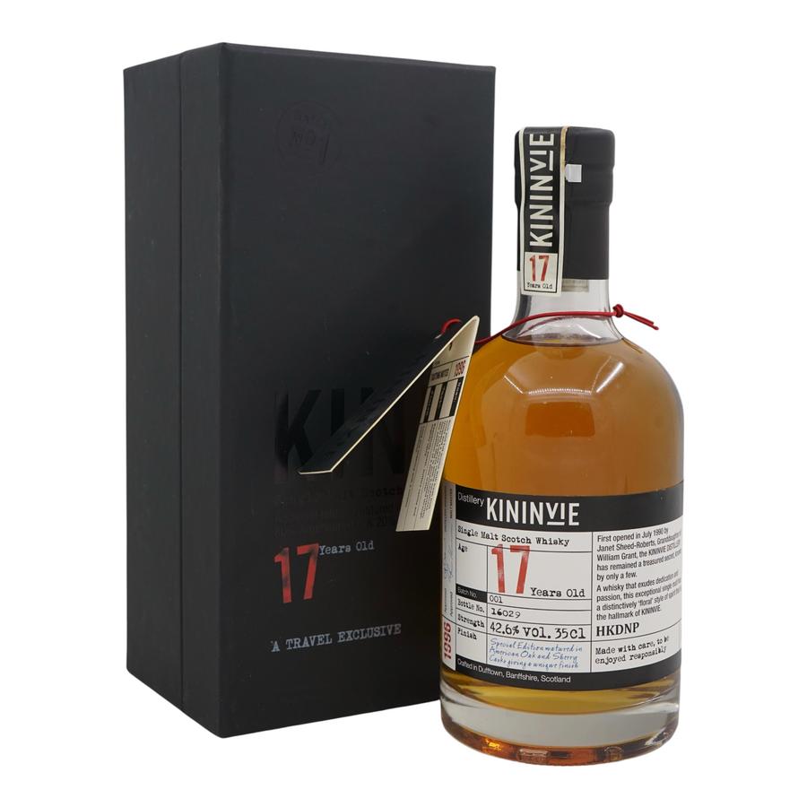 Kininvie 1996 17 Year Old Batch No. 001