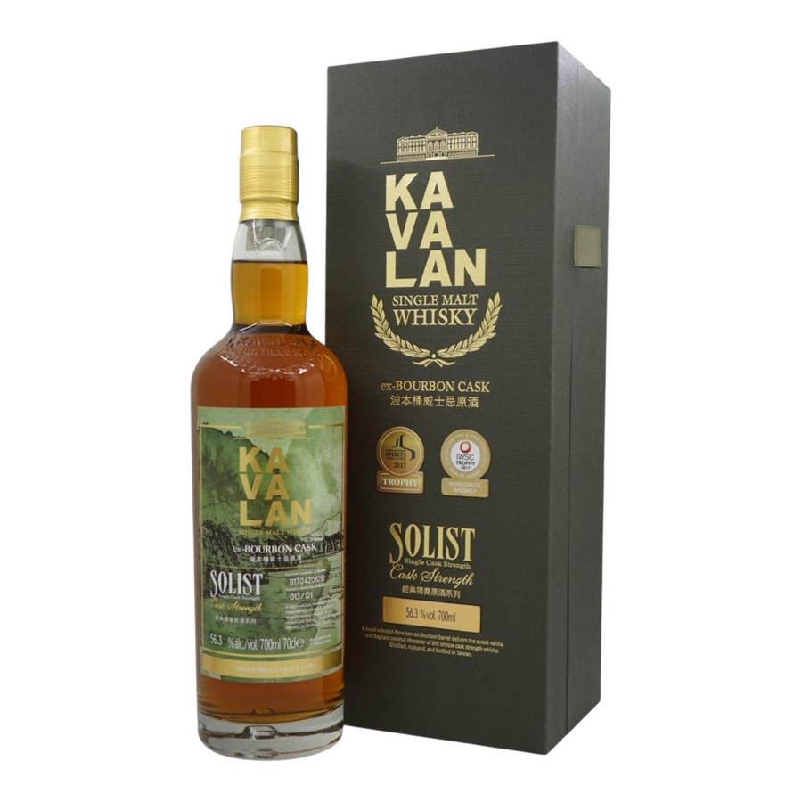 Kavalan Solist 2016/2025 Cask Strength Ex-bourbon Cask Bottled for La Maison du Whisky B170420101D 56.3%
