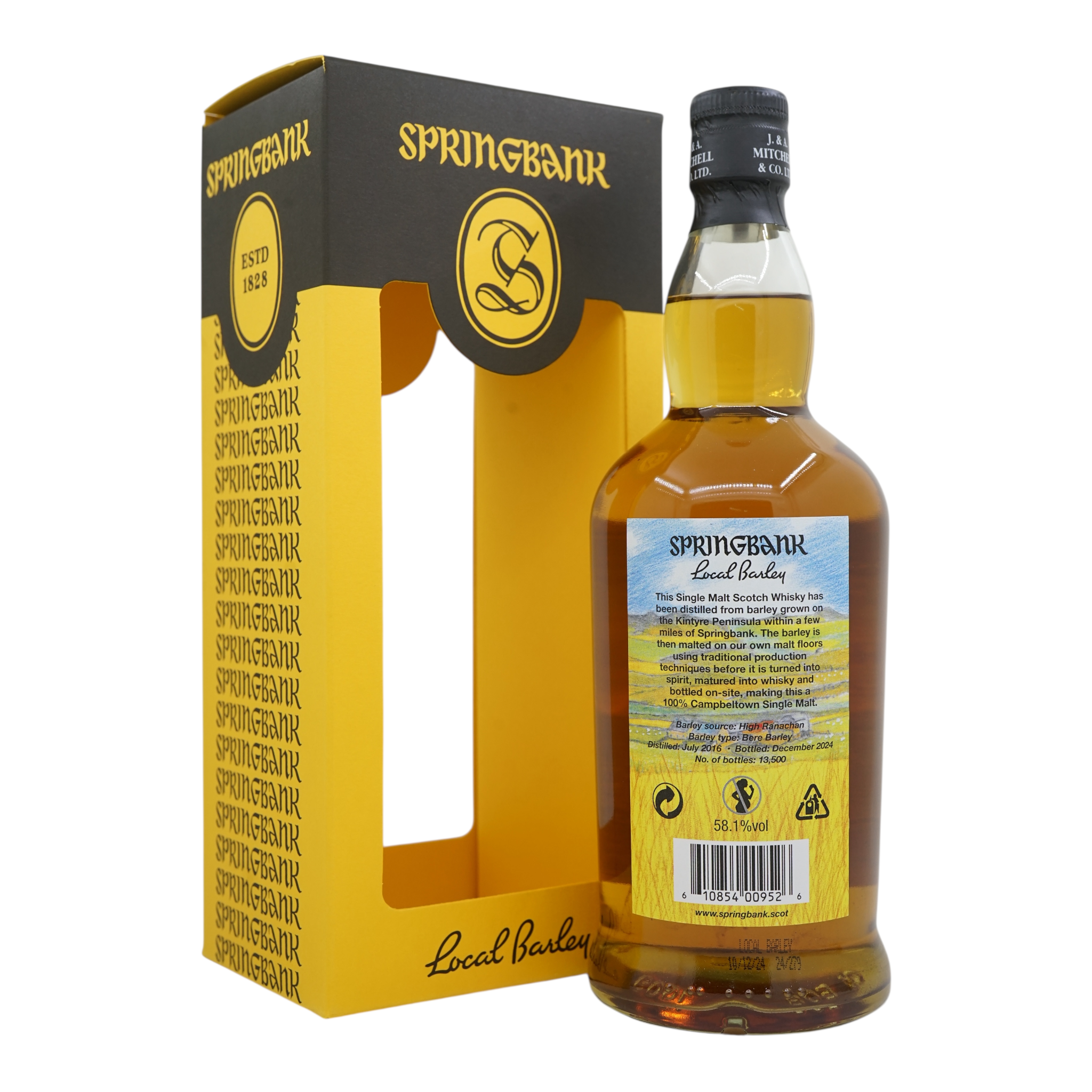 Springbank 2016/2024 8 Year Old Local Barley 58.1%