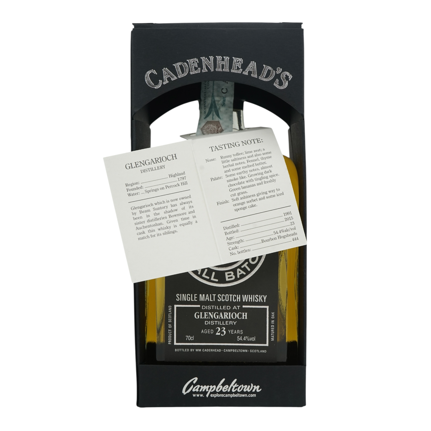 Glen Garioch 1991/2015 23 Year Old Small Batch Cadenhead's 54.4%