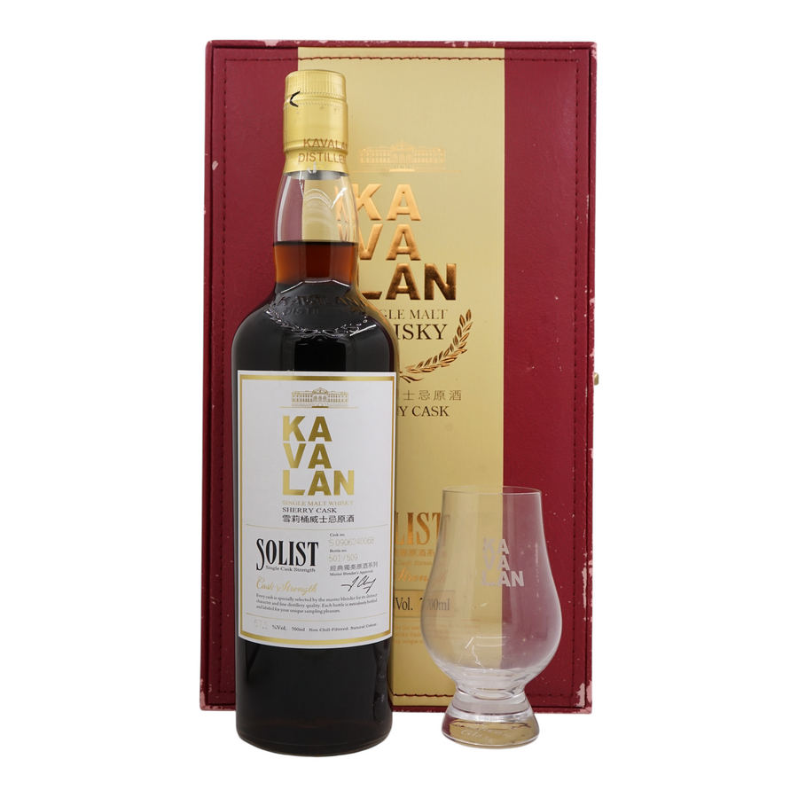 Kavalan Solist Sherry Cask S090624006B 57.1% Gift Set
