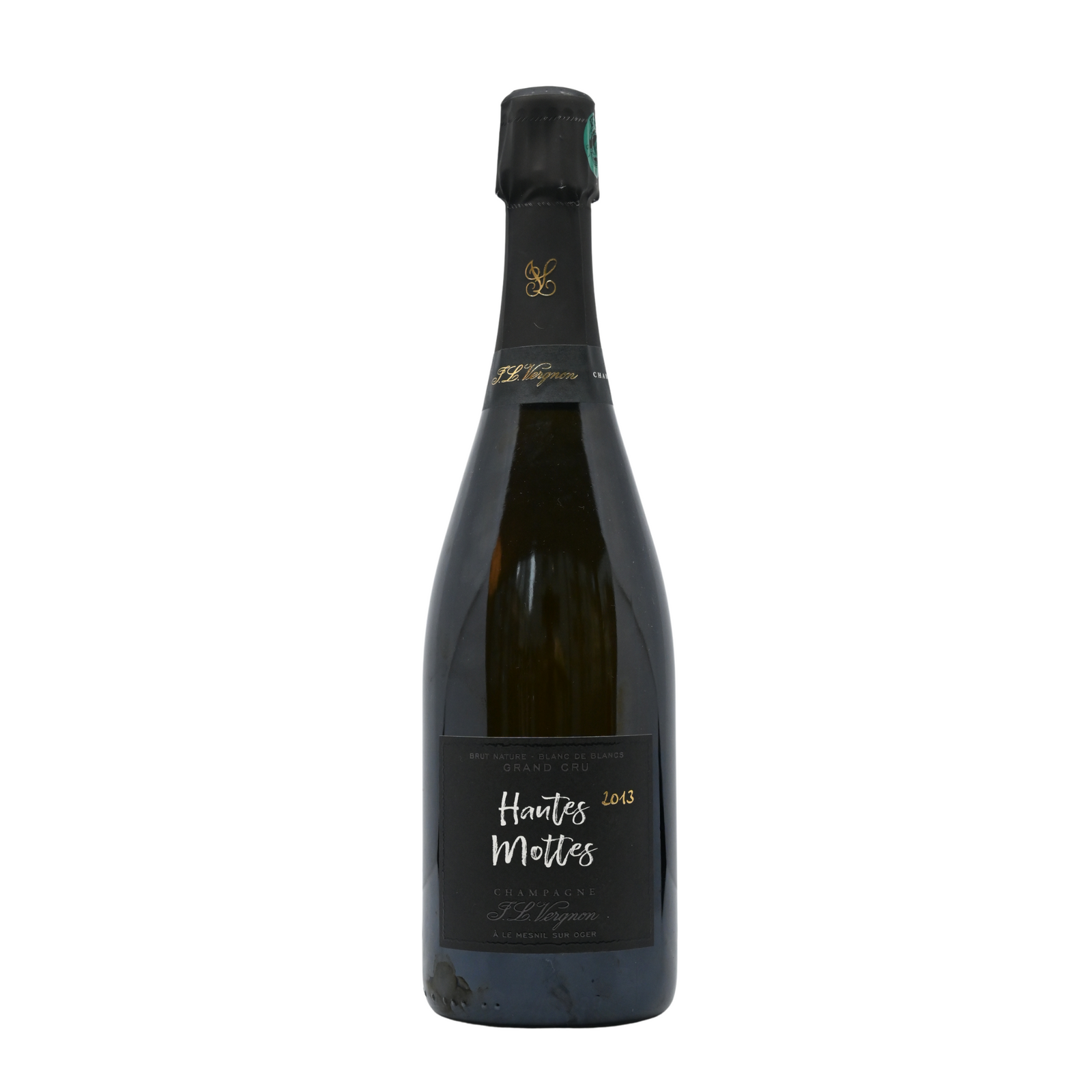 J.L. Vergnon 'Hautes Mottes' Blanc de Blancs Grand Cru Brut Nature 2013 (Vinous: 93)