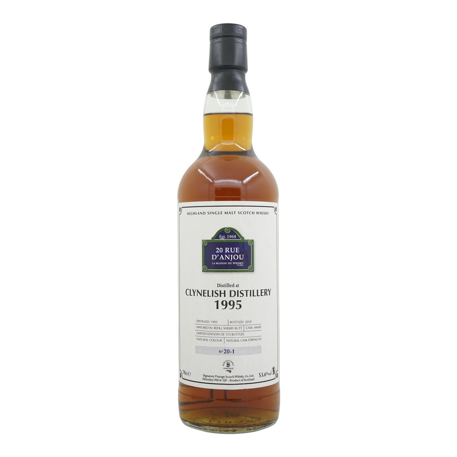 Clynelish 1995/2019 20 Rue d'Anjou Bottled for LMDW Signatory Vintage #8680