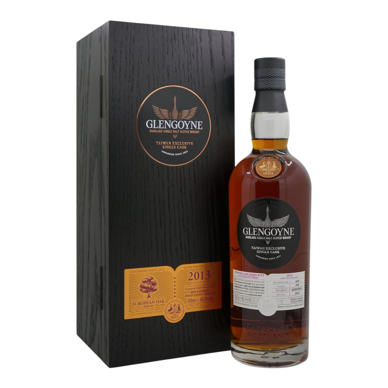 Glengoyne 2013/2025 Taiwan Exclusive Single Cask European Oak Sherry Butt #294