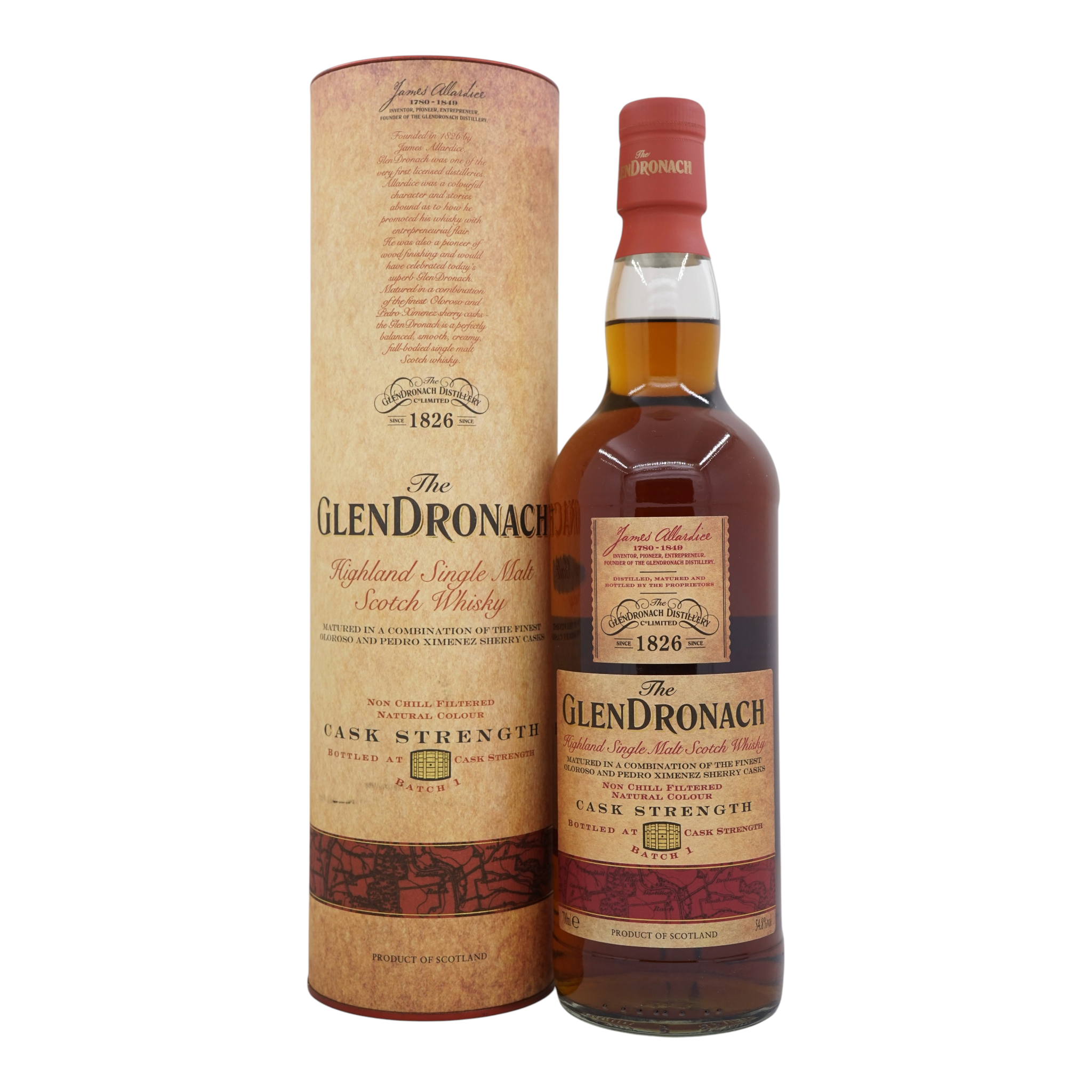 Glendronach Cask Strength Batch 1