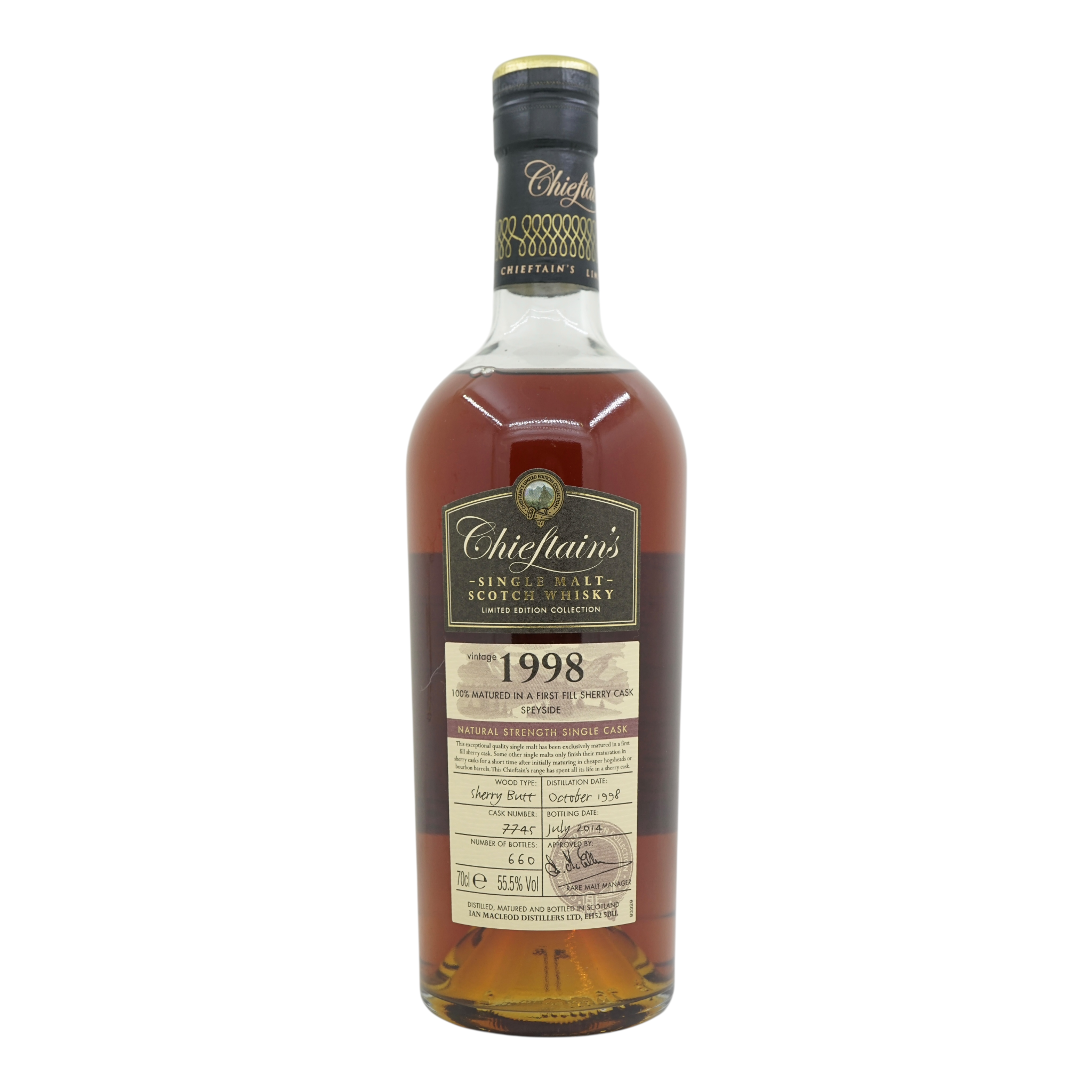 Chieftain's 1998/2014 Limited Edition Collection Speyside #7745