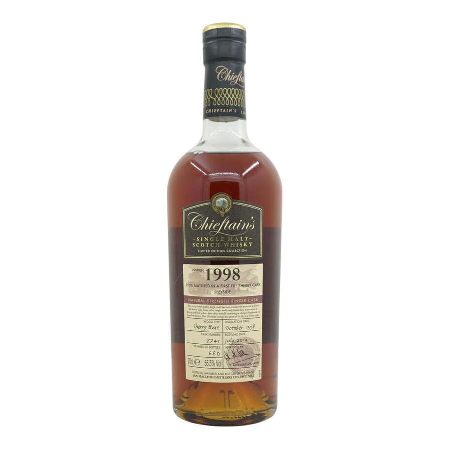 Chieftain's 1998/2014 Limited Edition Collection Speyside #7745