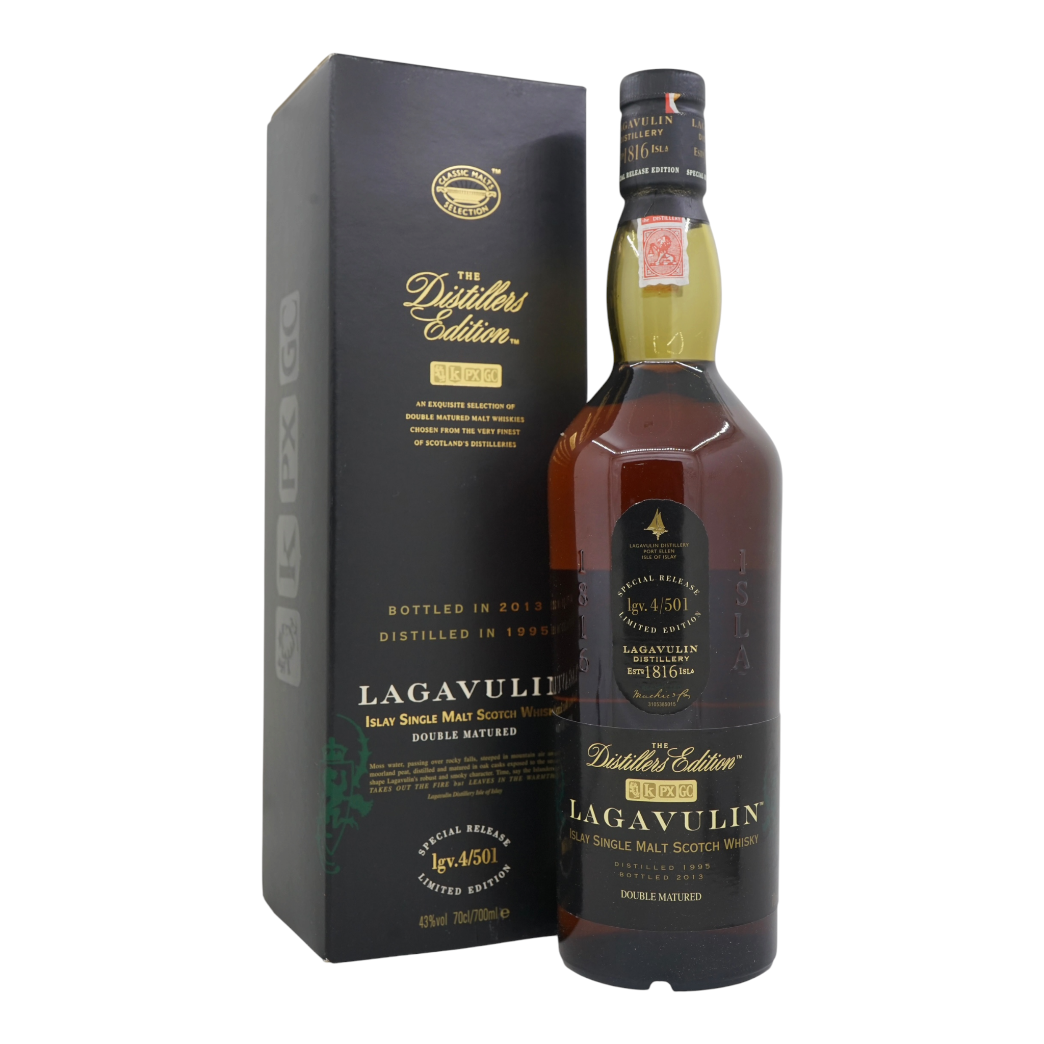 Lagavulin 1995/2013 The Distillers Edition lgv.4/501