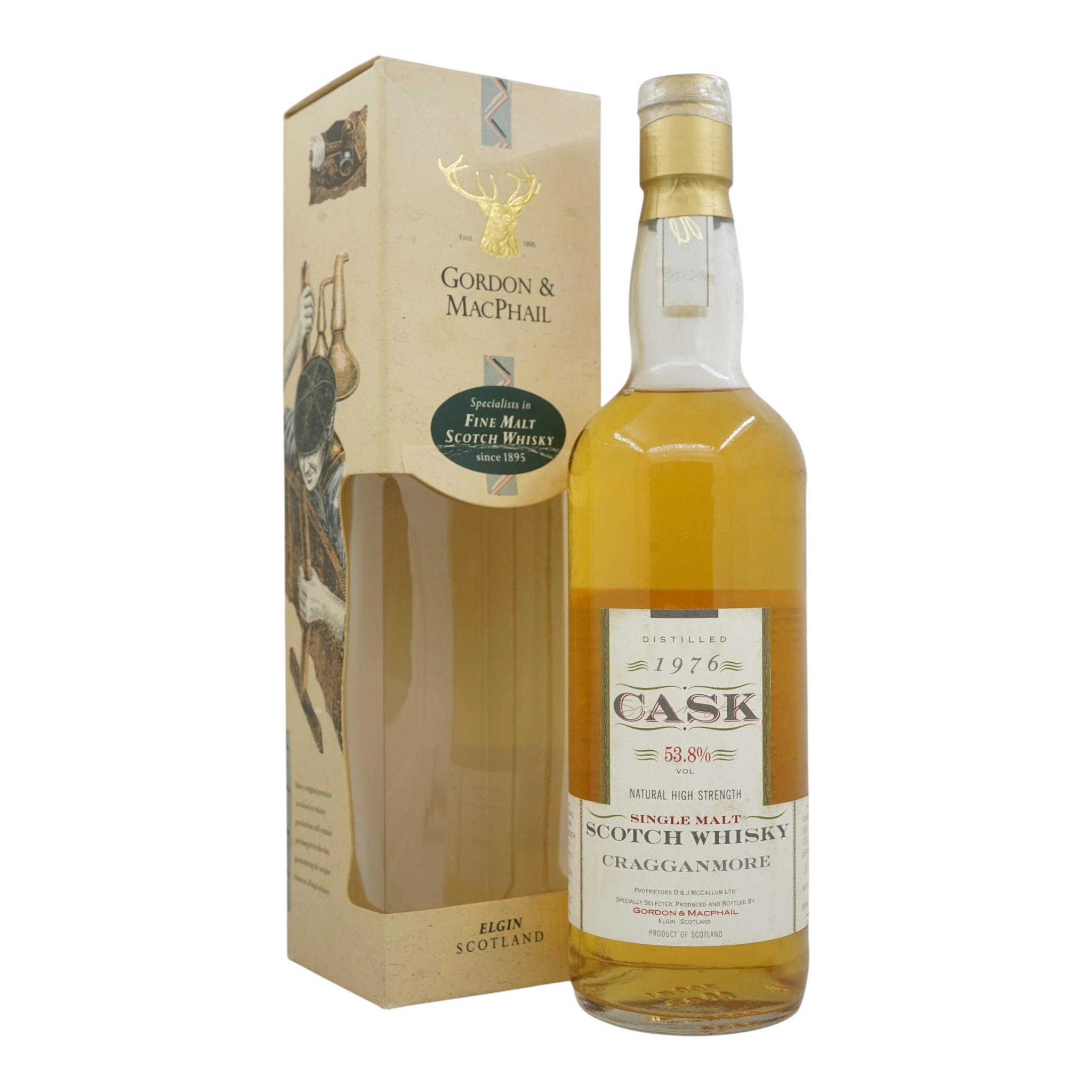 Cragganmore 1976/1993 17 Year Old Cask Strength Gordon & Macphail #3588-3591