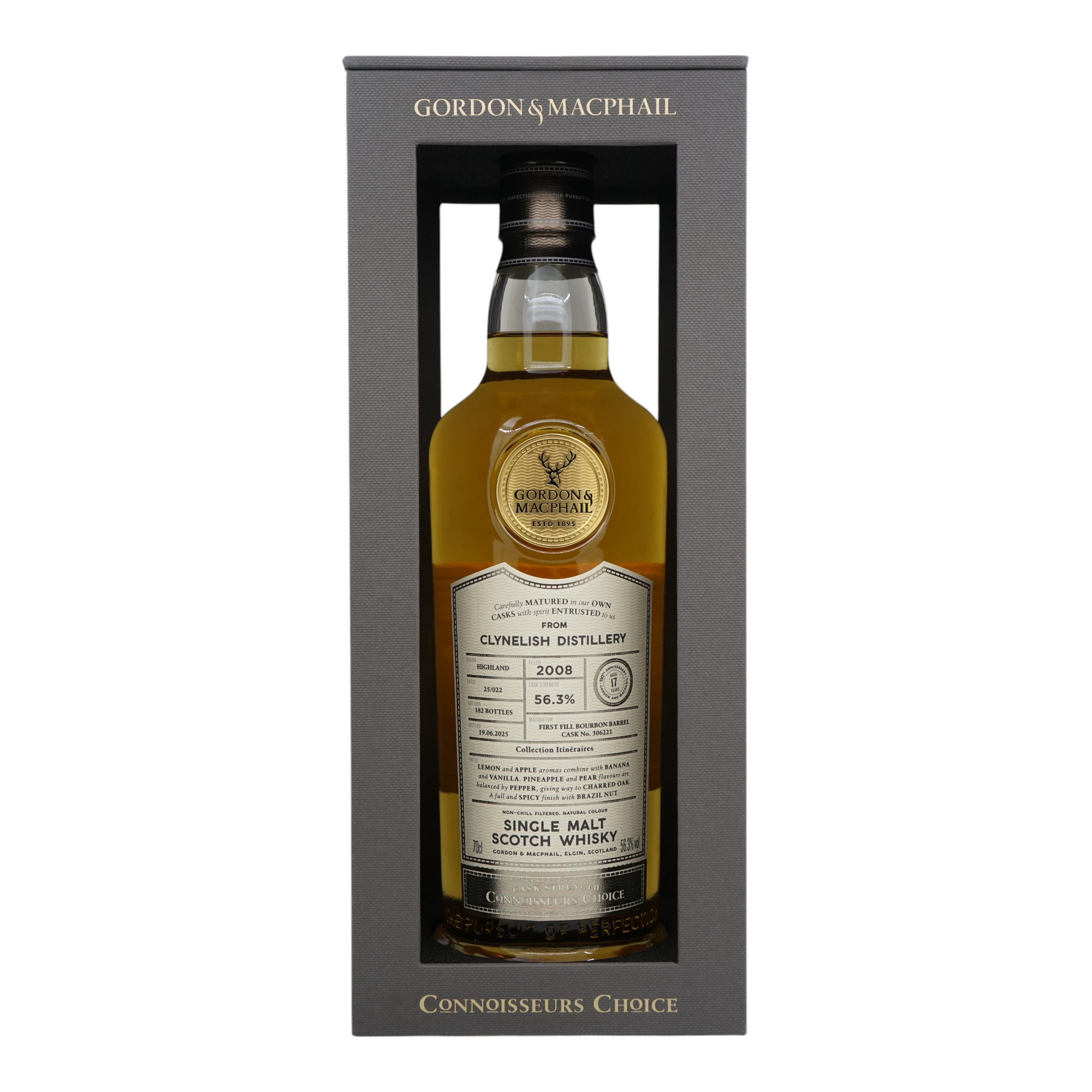 Clynelish 2008/2025 17 Year Old Bottled for La Maison du Whisky Gordon & MacPhail #306221