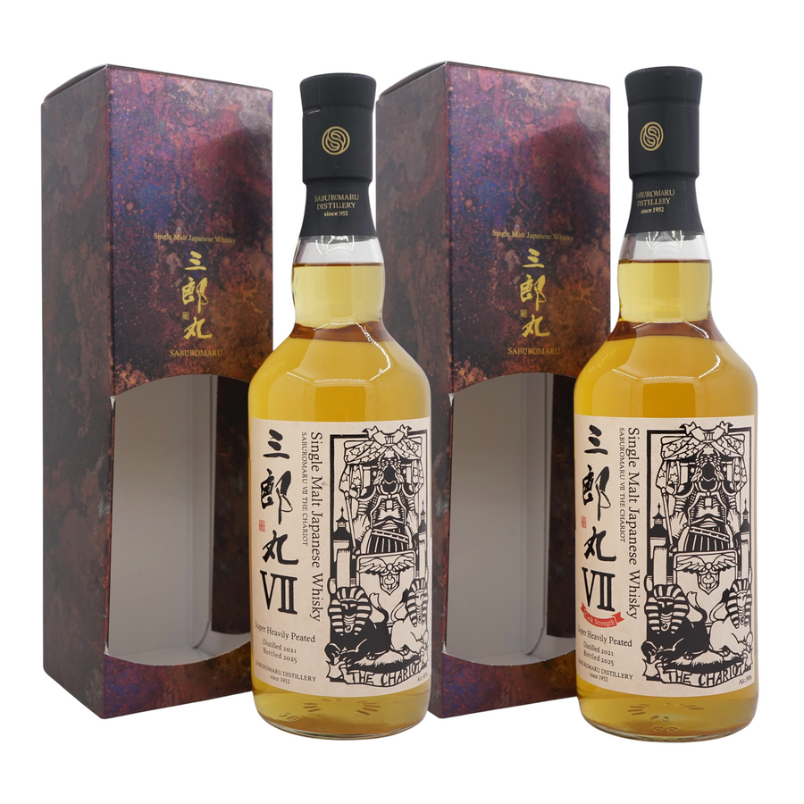 Saburomaru 2021/2025 Tarot Card Ⅶ The Chariot & VII The Chariot Cask Strength