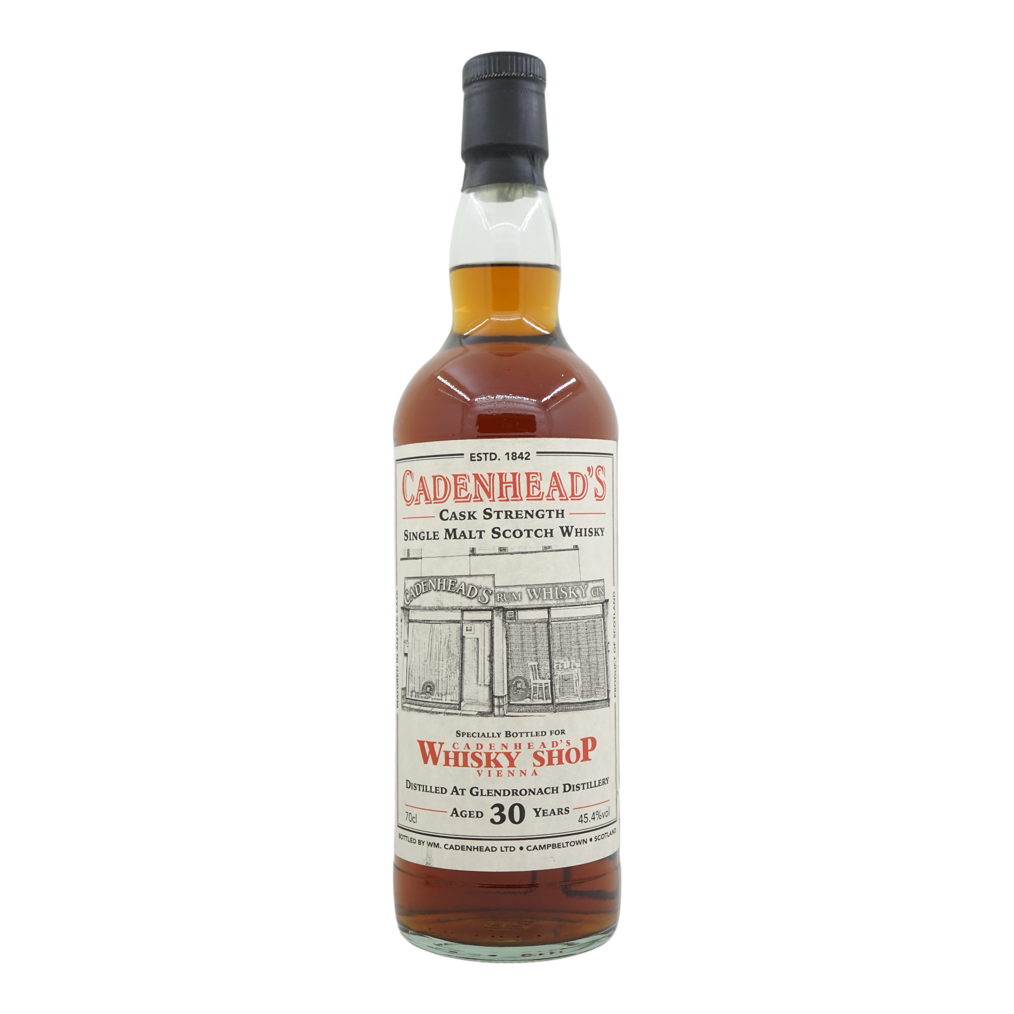 Glendronach 1990/2020 30 Year Old Cadenhead's Whisky Shop Vienna