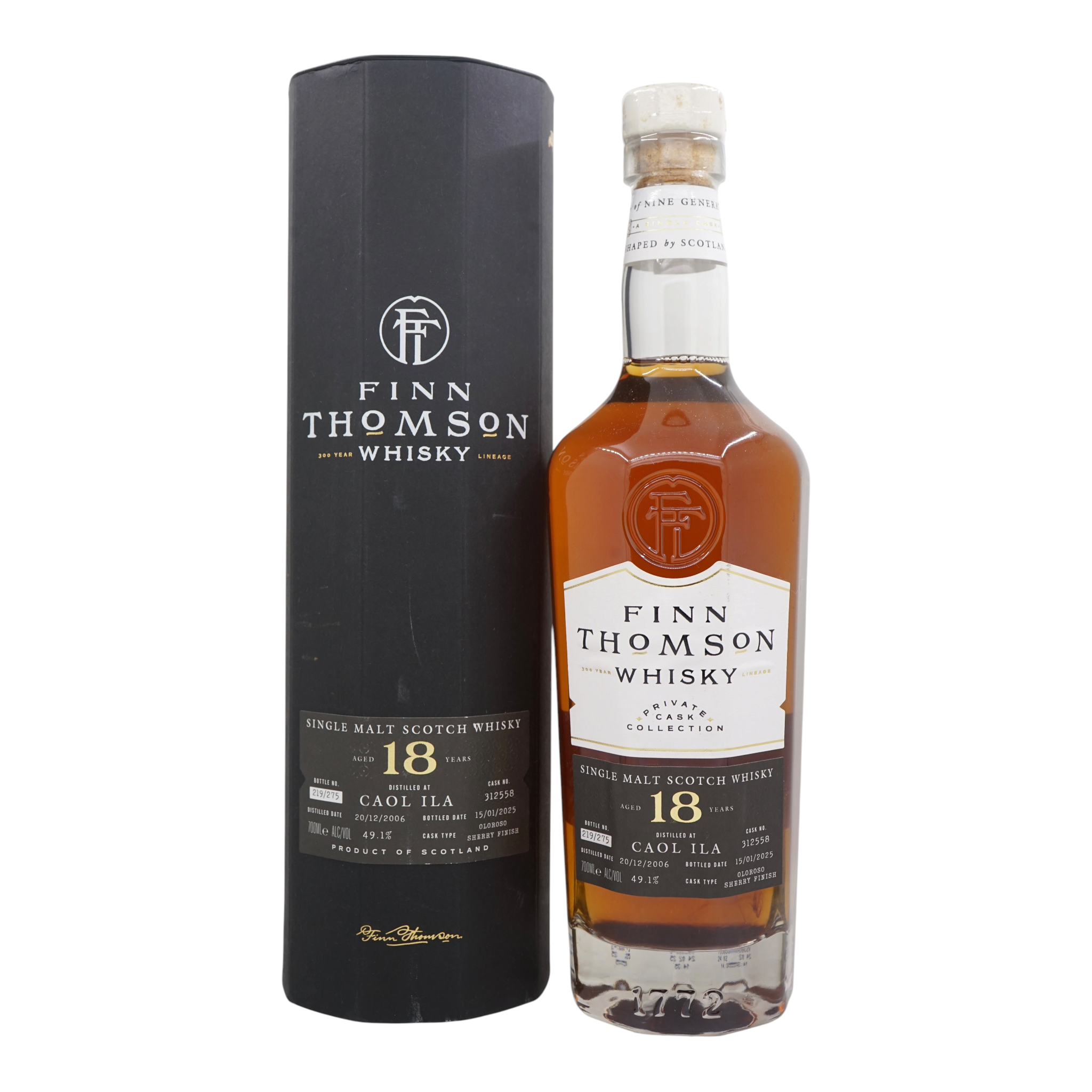 Caol Ila 2006/2025 18 Year Old Private Cask Collection Finn Thomson #312558
