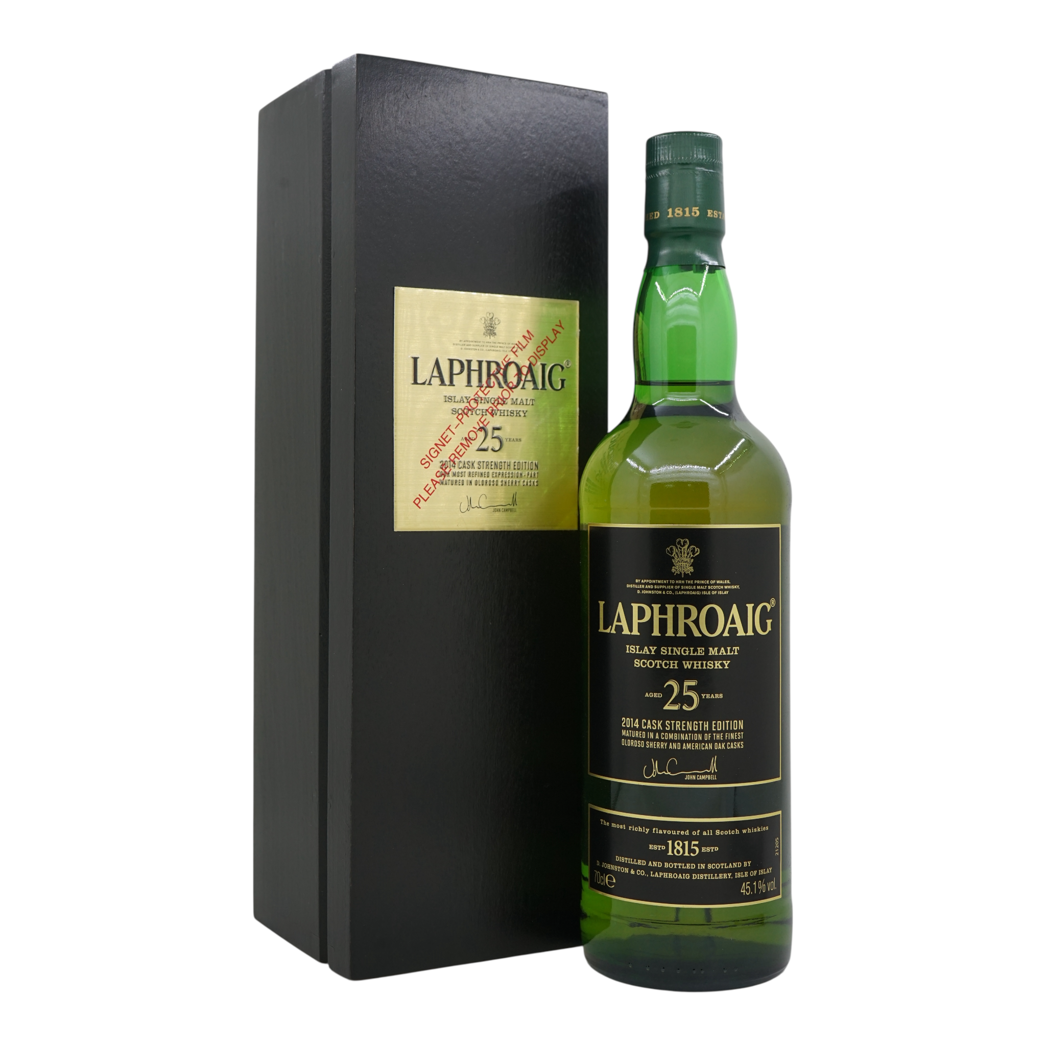 Laphroaig 25 Year Old Cask Strength Edition 45.1%