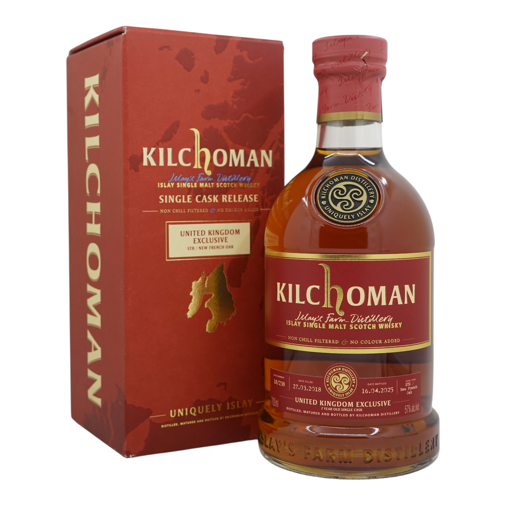 Kilchoman 2010/2015 PX Finish Single Cask The Trilogy Bottled for LMDW #374/2010