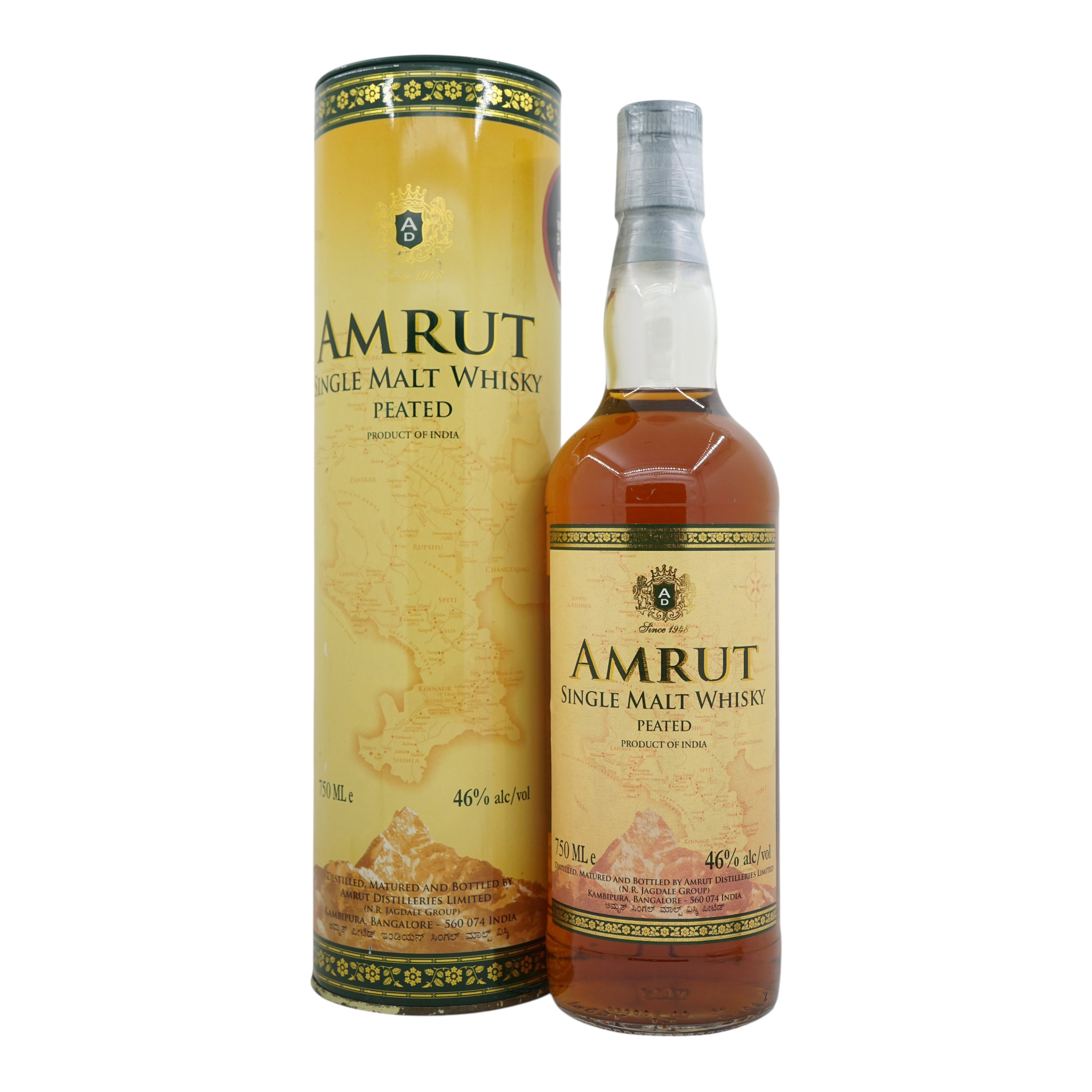 Amrut Single Malt Whisky - Peated