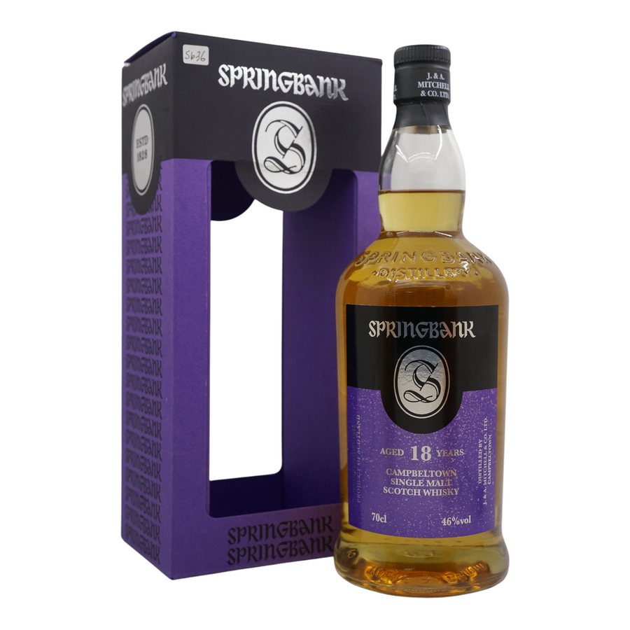 Springbank 18 Year Old 2018 (Label Damaged)