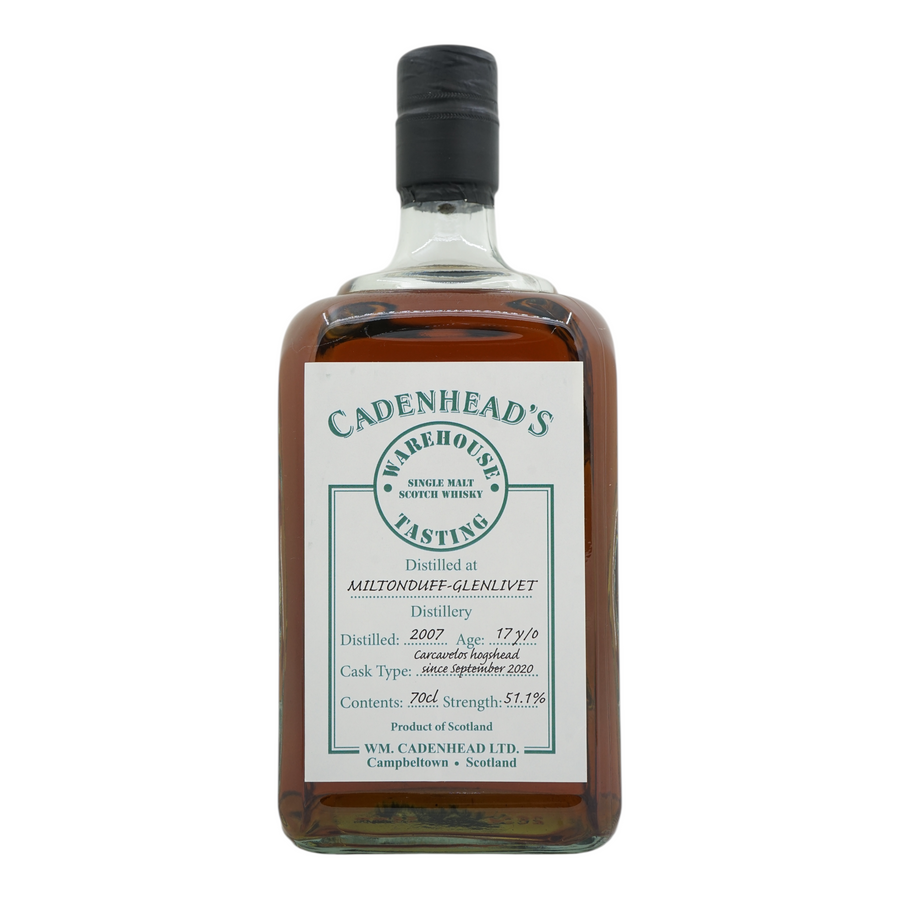 Miltonduff 2007 17 Year Old Warehouse Tasting Cadenhead's 51.1%