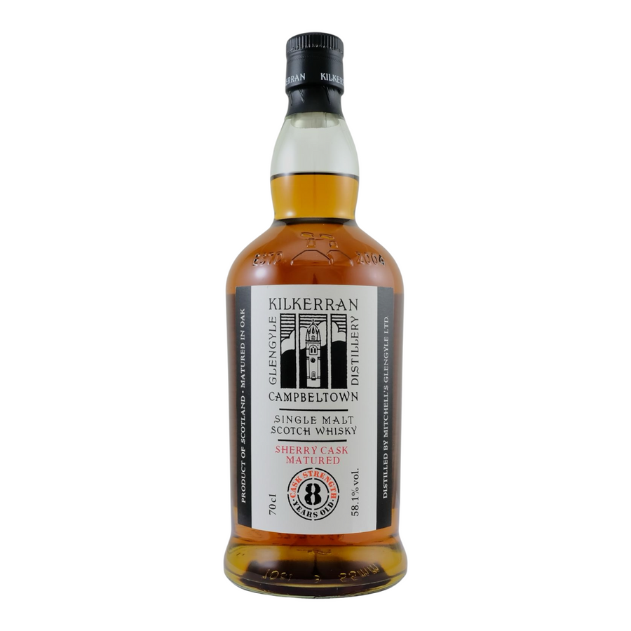 Kilkerran 8 Year Old Sherry Cask Matured Cask Strength Batch 6 58.1%