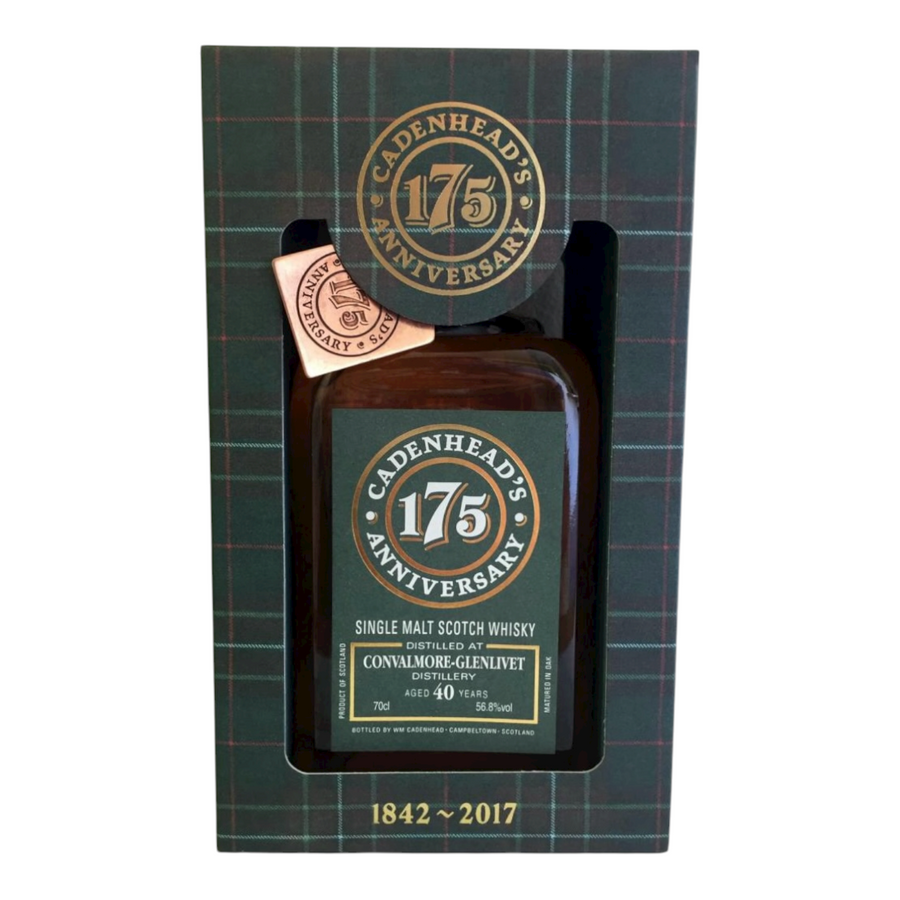 Convalmore 1977/2017 40 Year Old Cadenhead's 175th Anniversary 56.8%