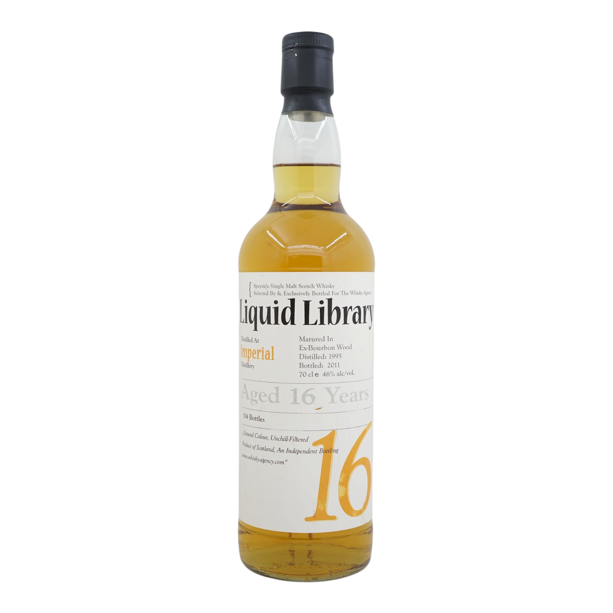 Imperial 1995/2011 16 Year Old Liquid Library The Whisky Agency