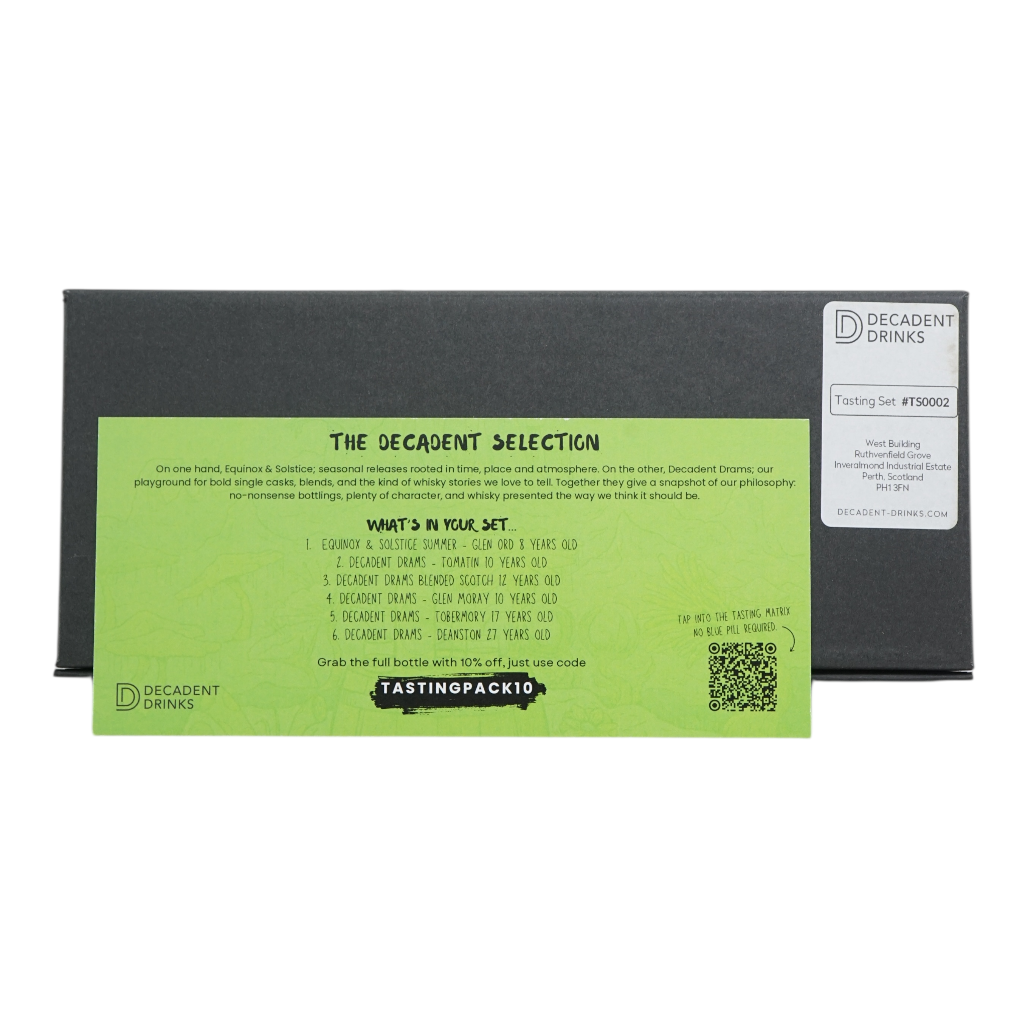 Decadent Whisky Tasting Set : Volume 2（6x20ml）