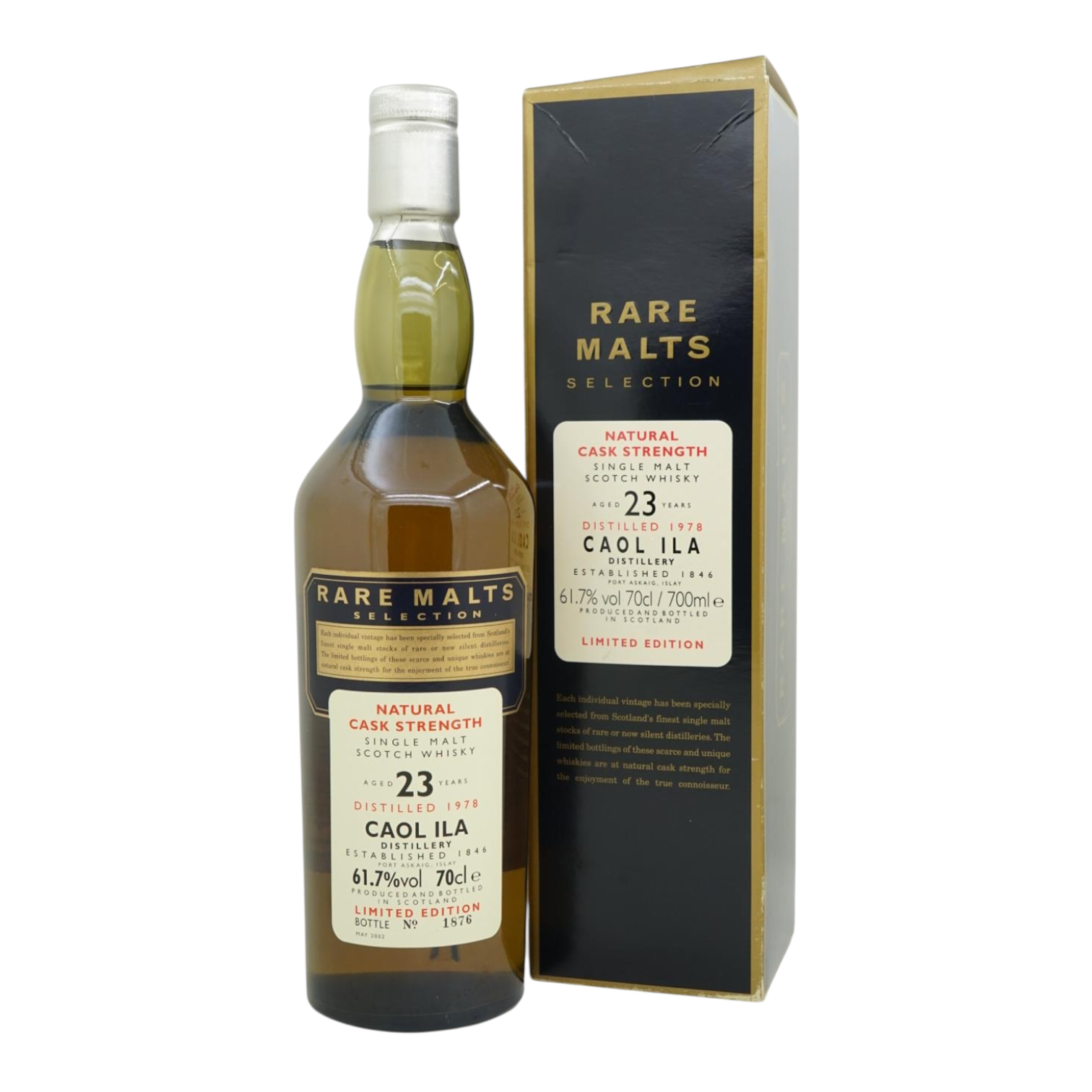 Caol Ila 1978/2002 23 Year Old Rare Malts Selection 61.7%