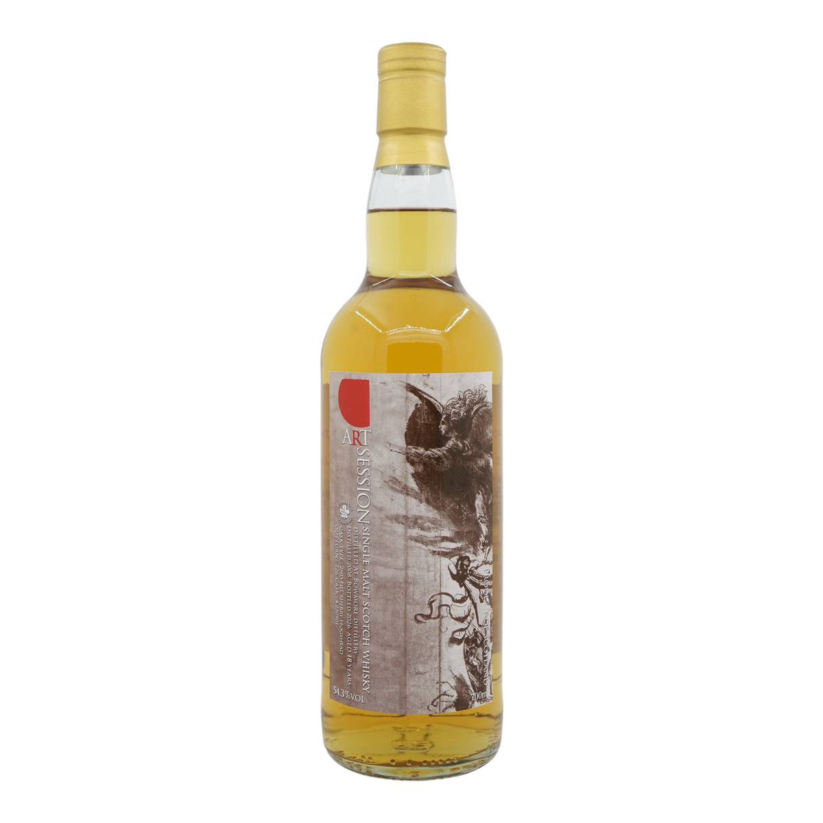 Bowmore 2008/2026 18 Year Old Art Session Classic The Ultimate Spirits, Rudder Ltd #250901