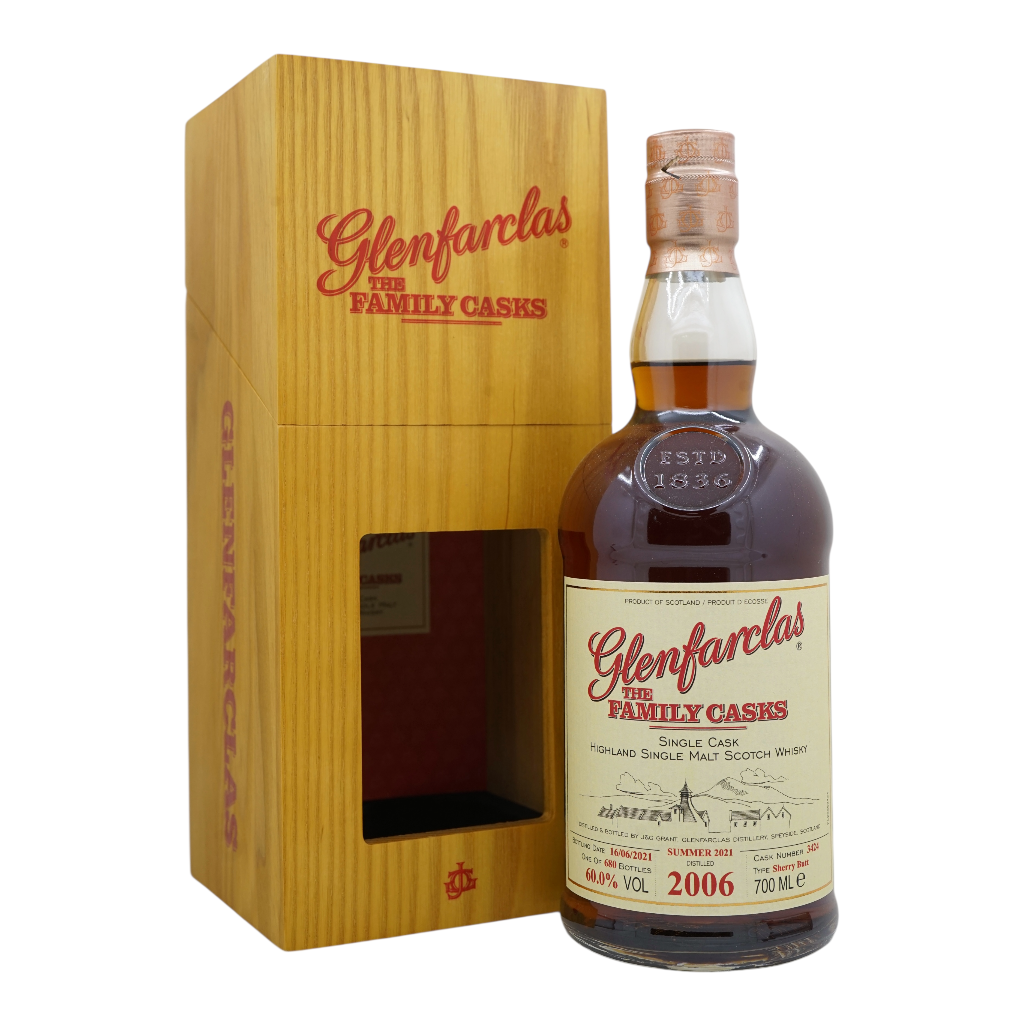 Glenfarclas 2006 The Family Casks (Release S21) #3424