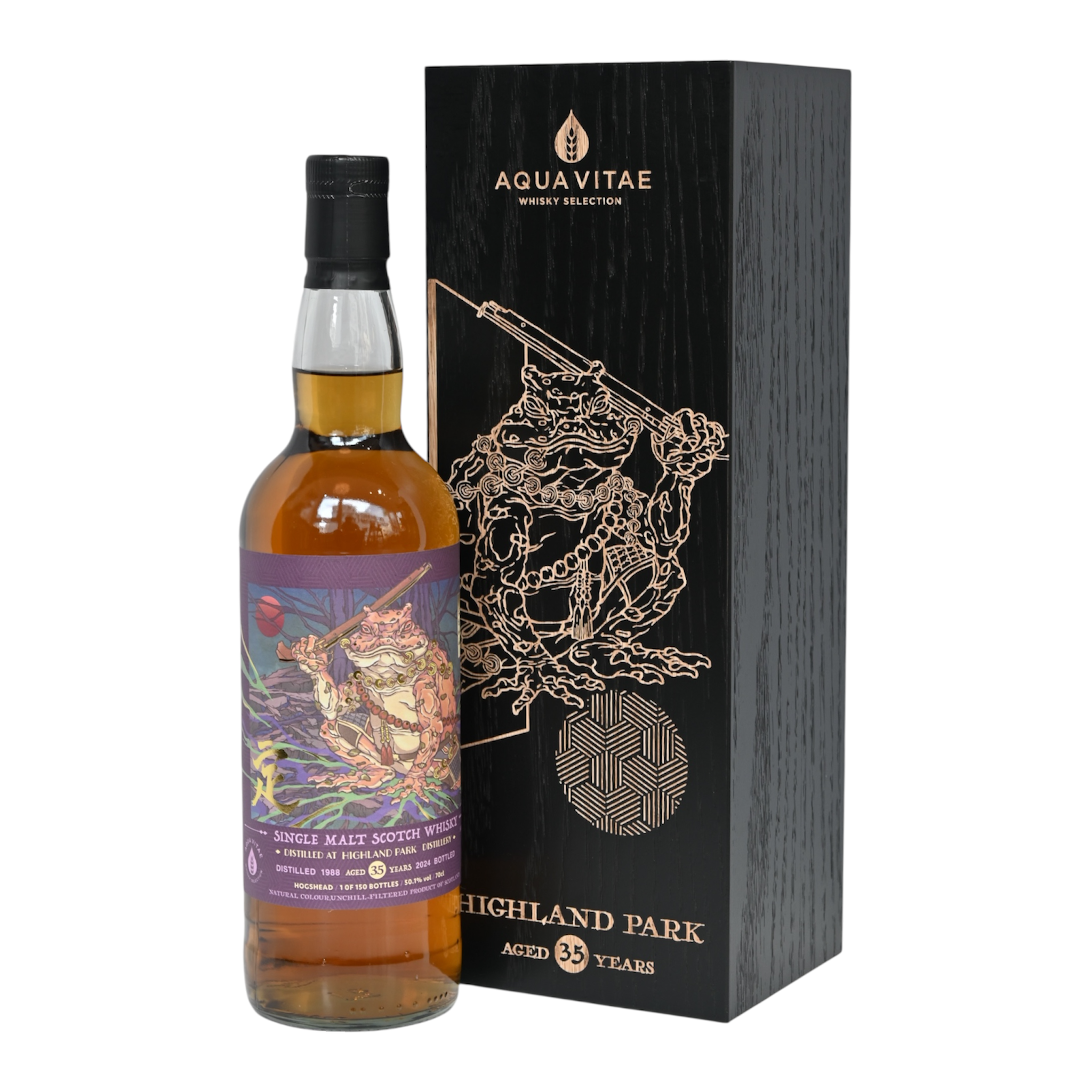 Highland Park 1988/2024 35 Year Old 神獸系列 - 金蟾 by Aqua Vitae,Shinanoya