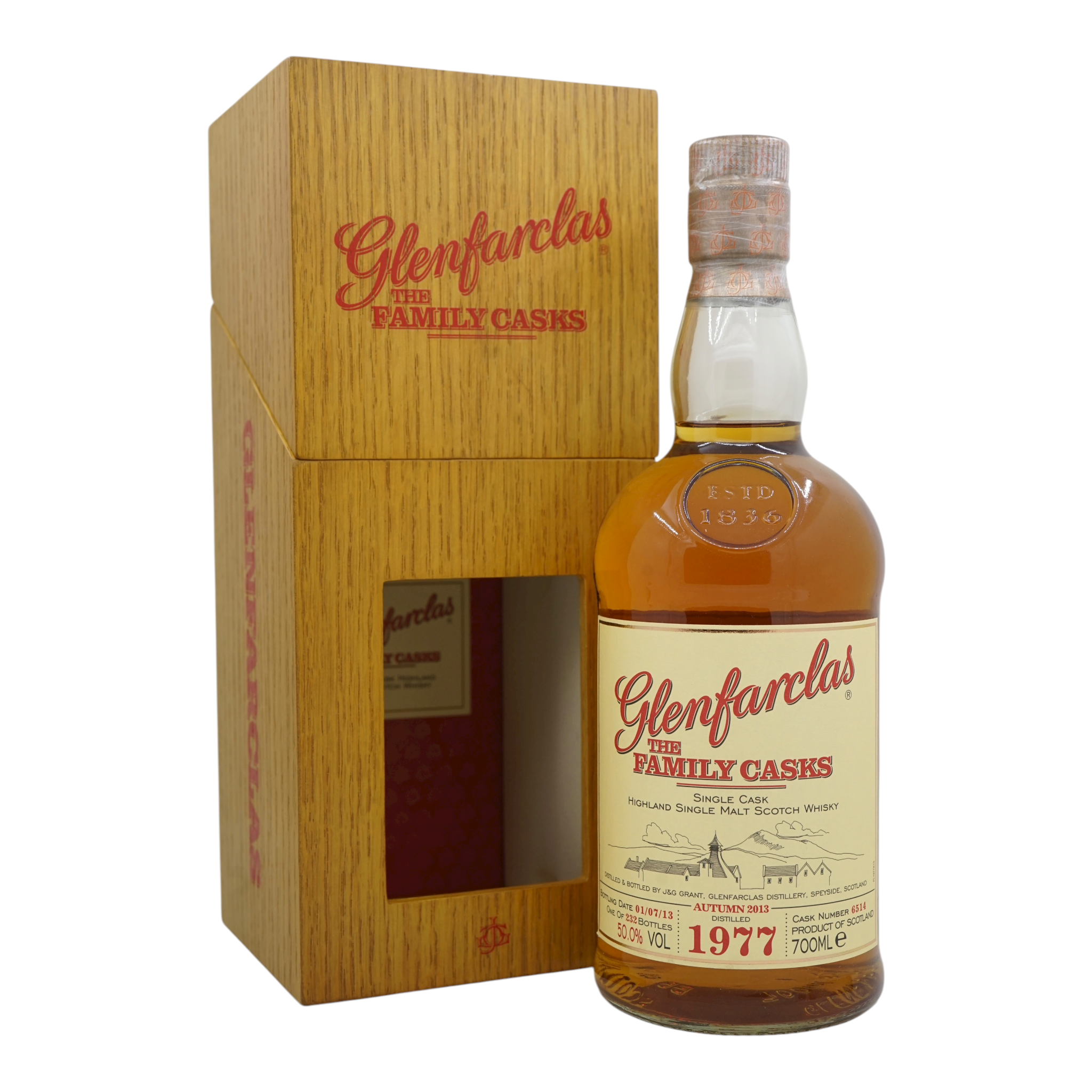 Glenfarclas 1977 The Family Casks (Release A13) #6514