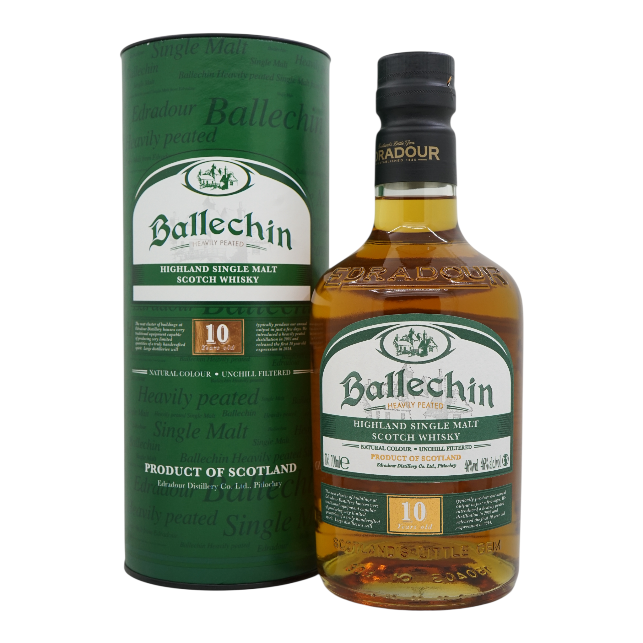 Ballechin 10 Years Old The Discovery Series Heavily Peated