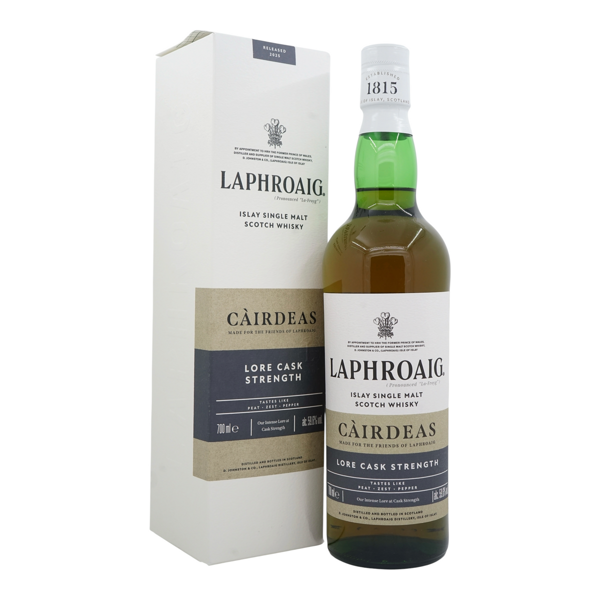 Laphroaig Cairdeas Lore Cask Strength Feis Ile 2025
