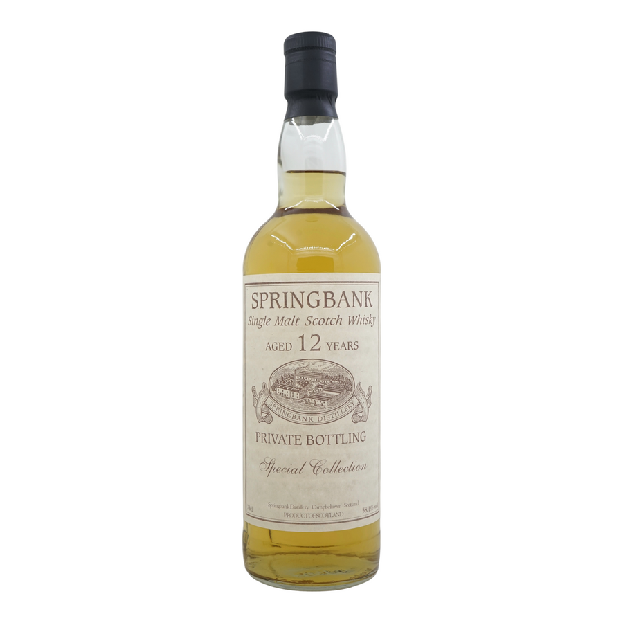Springbank 1989/2001 12 Year Old Private Bottling Special Collection 58.1%