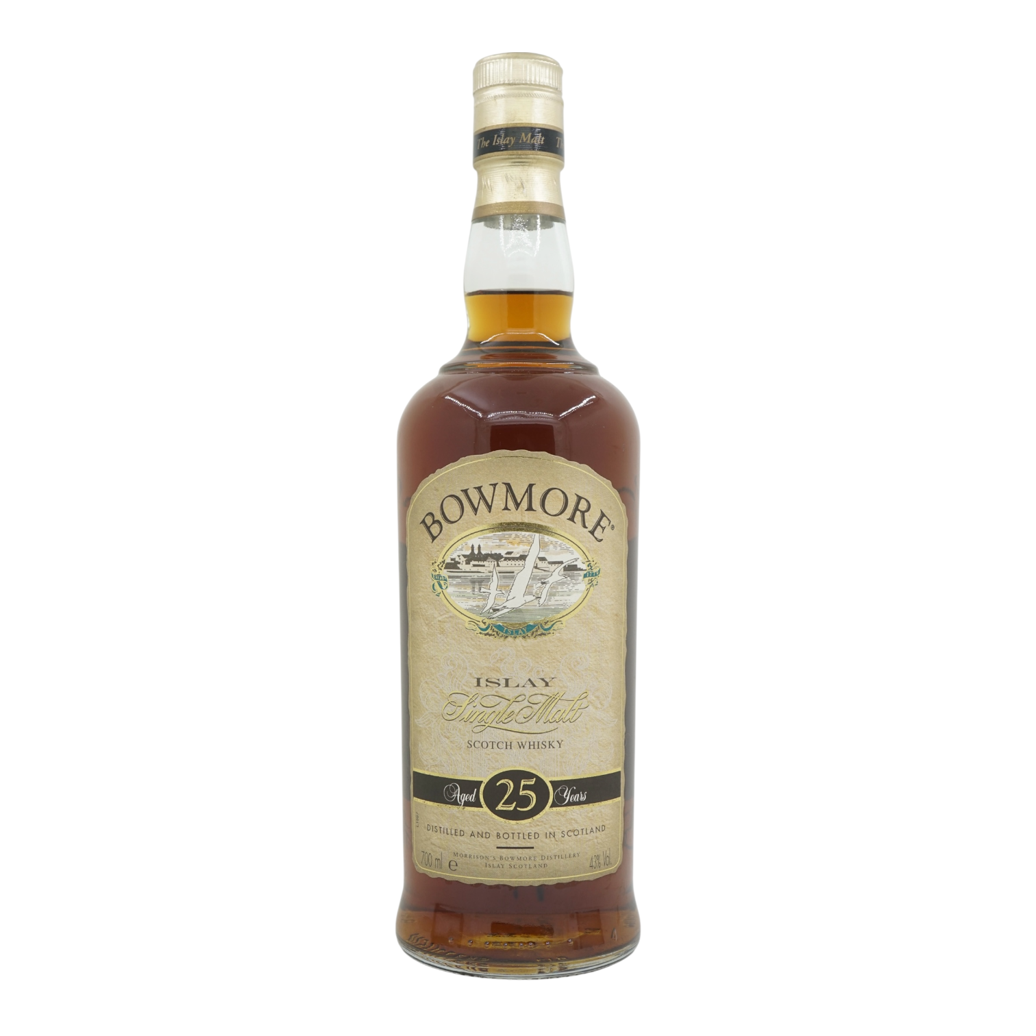 Bowmore 25 Year Old Seagulls Label (no box)