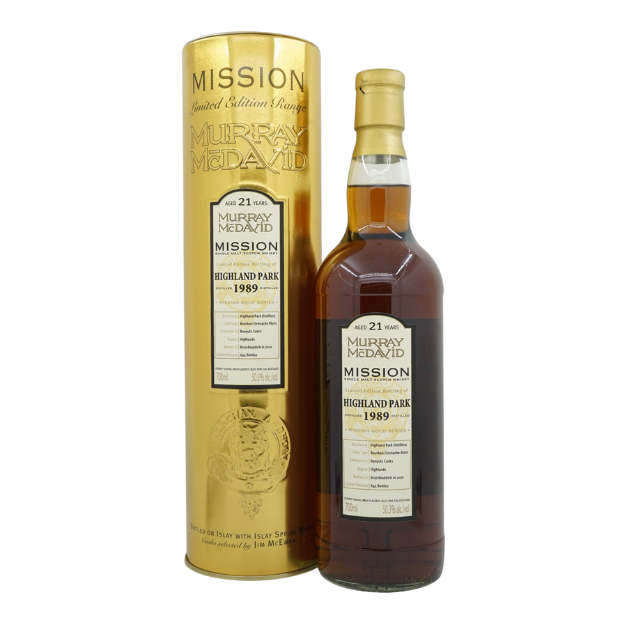 Highland Park 1989/2010 21 Year Old Mission Gold Murray McDavid