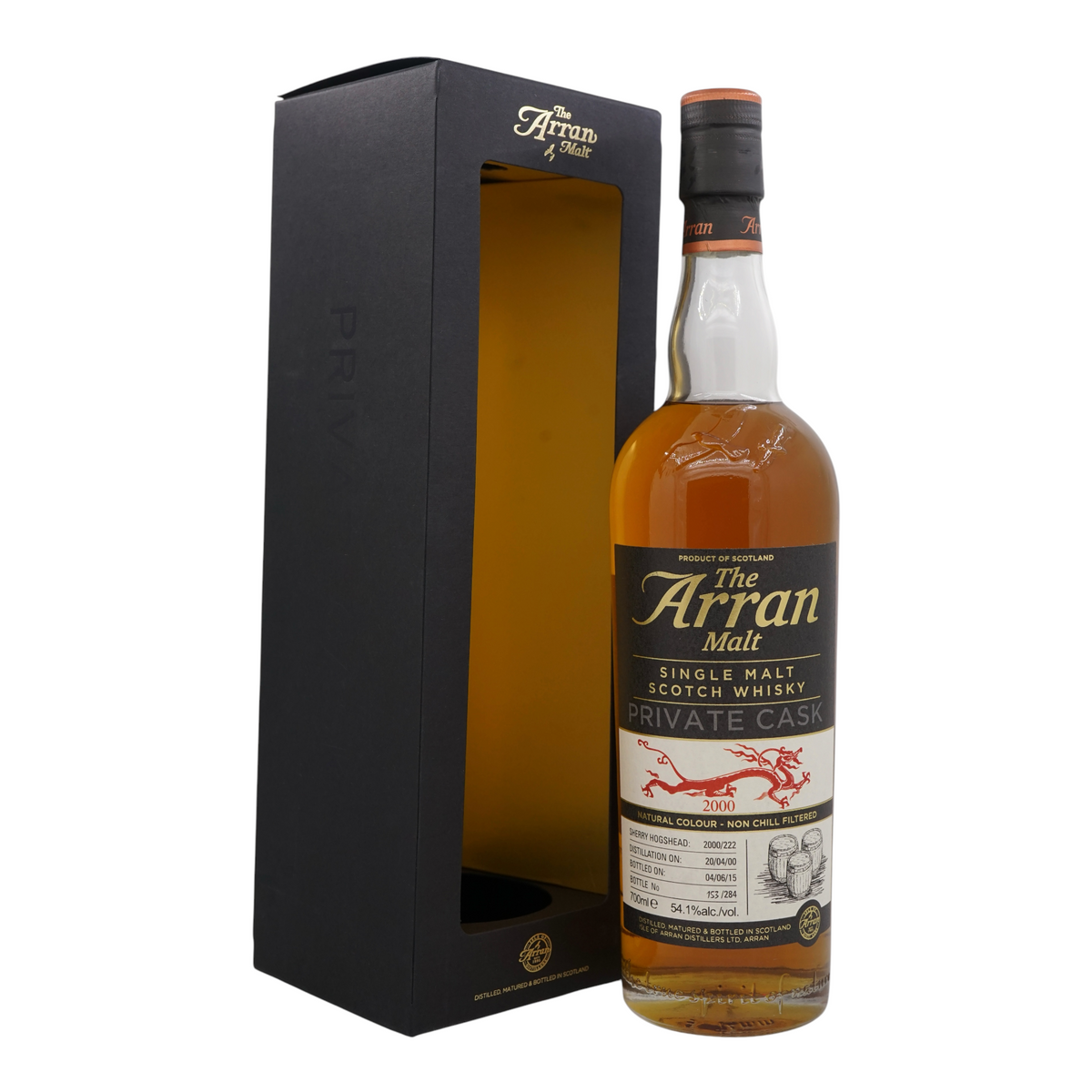 Arran 2000/2015 Private Cask Bottled for DRINKS.COM.TW #2000/222