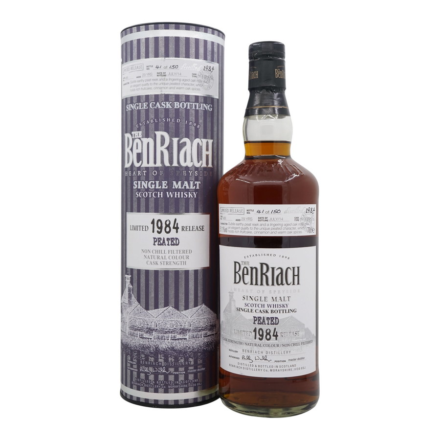 BenRiach 1984/2014 29 Year Old Single Cask Bottling - Batch 11 - Peated #488