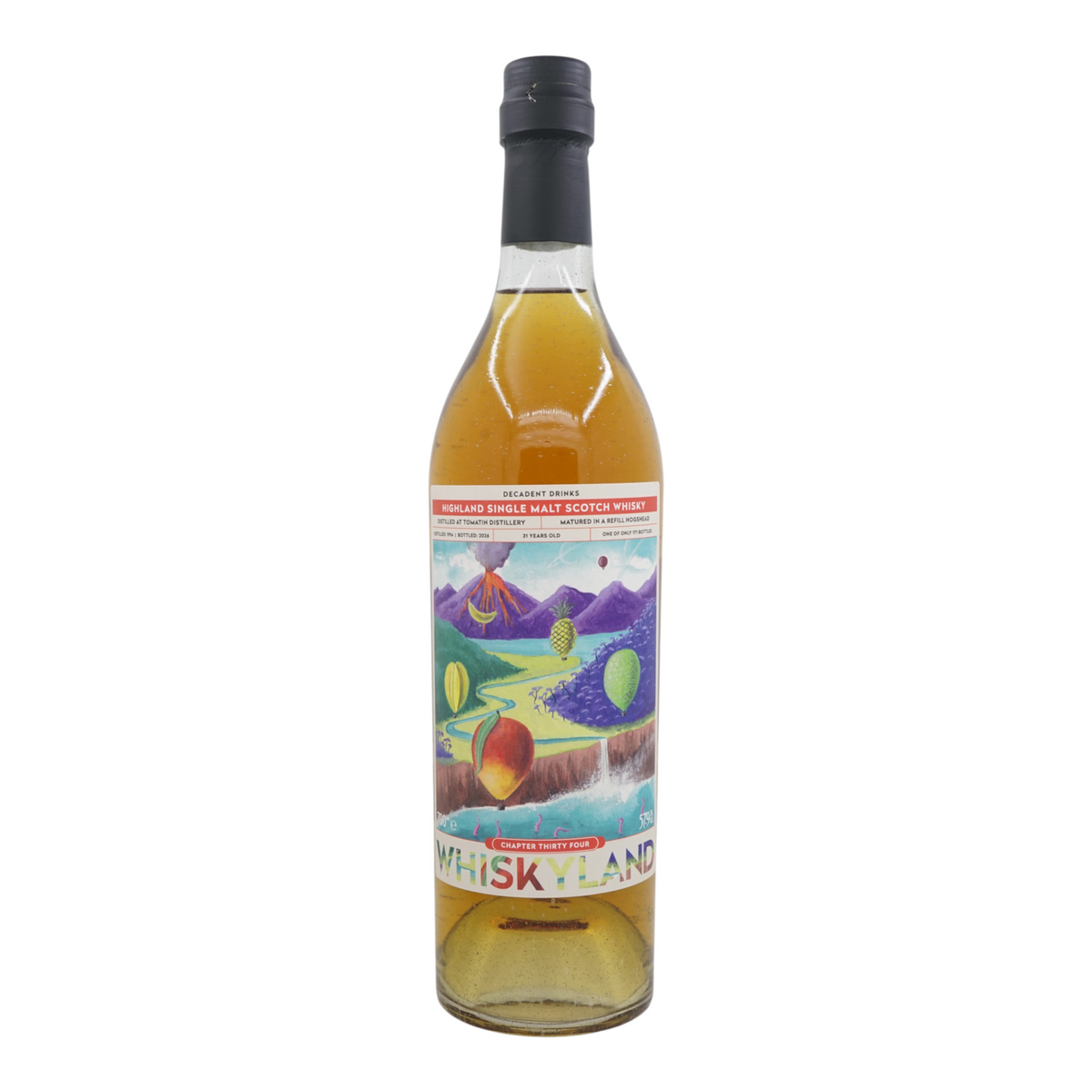 Tomatin 1994/2026 31 Year Old Whiskyland - Chapter Thirty Four Decadent Drinks 57.9%