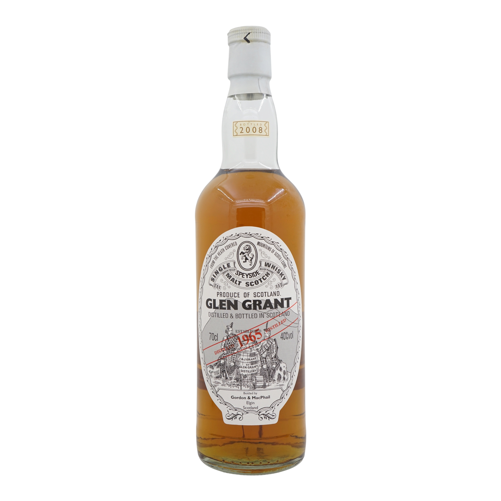 Glen Grant 1965/2008 Licensed Bottling Gordon & MacPhail 40%
