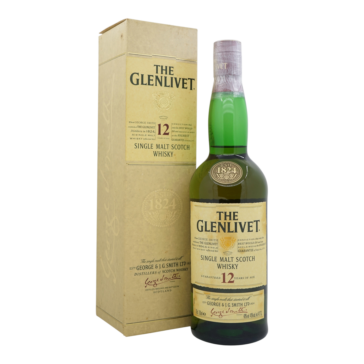 Glenlivet 12 Year Old 2009 Bottled