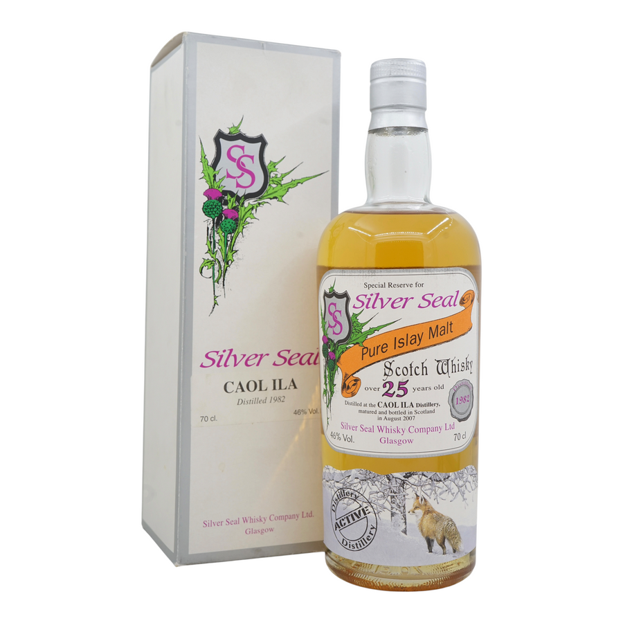 Caol Ila 1982/2007 25 Year Old Pure Islay Malt Silver Seal 46%