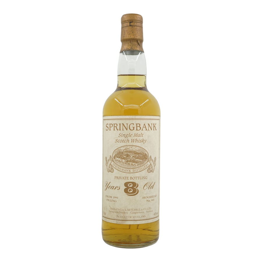 springbank 1991 8 Year Old Private Bottling #441