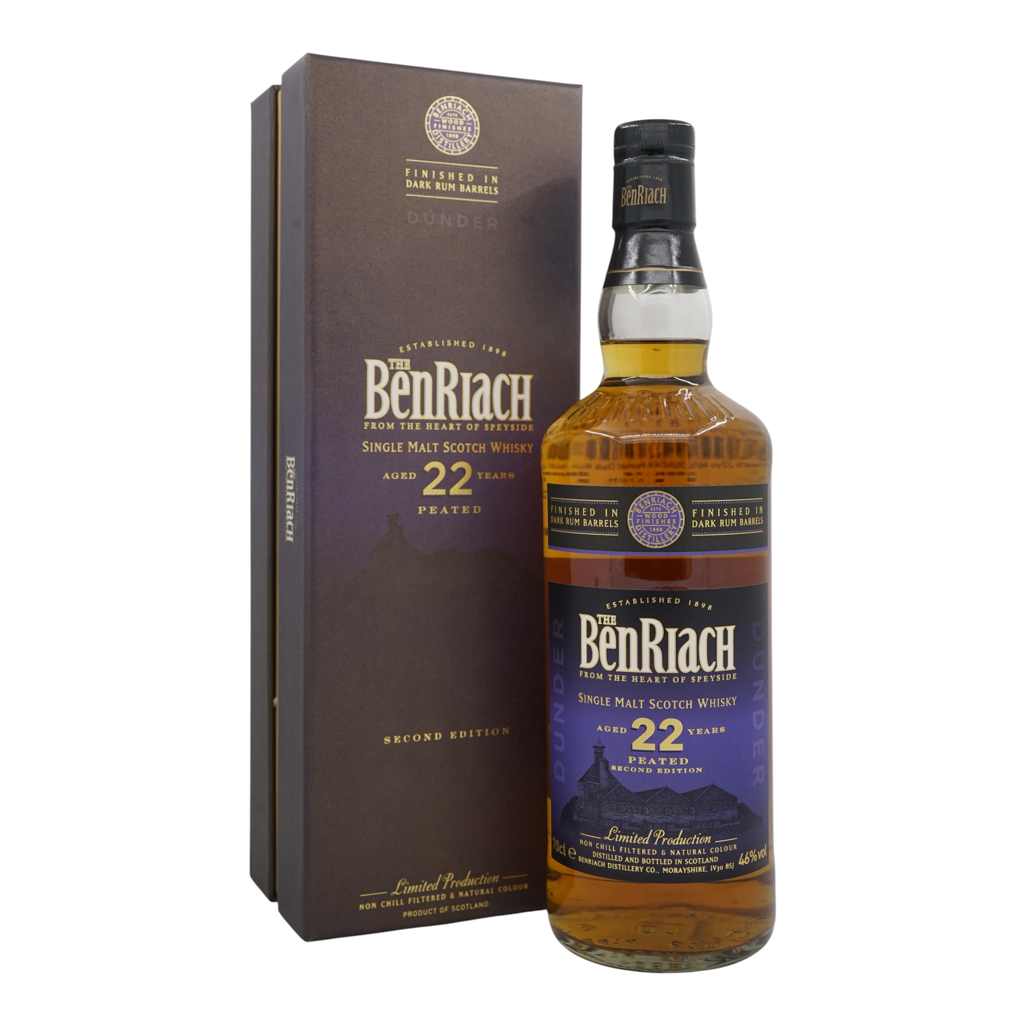 Benriach 22 Year Old Wood Finishes - Dunder - Second Edition