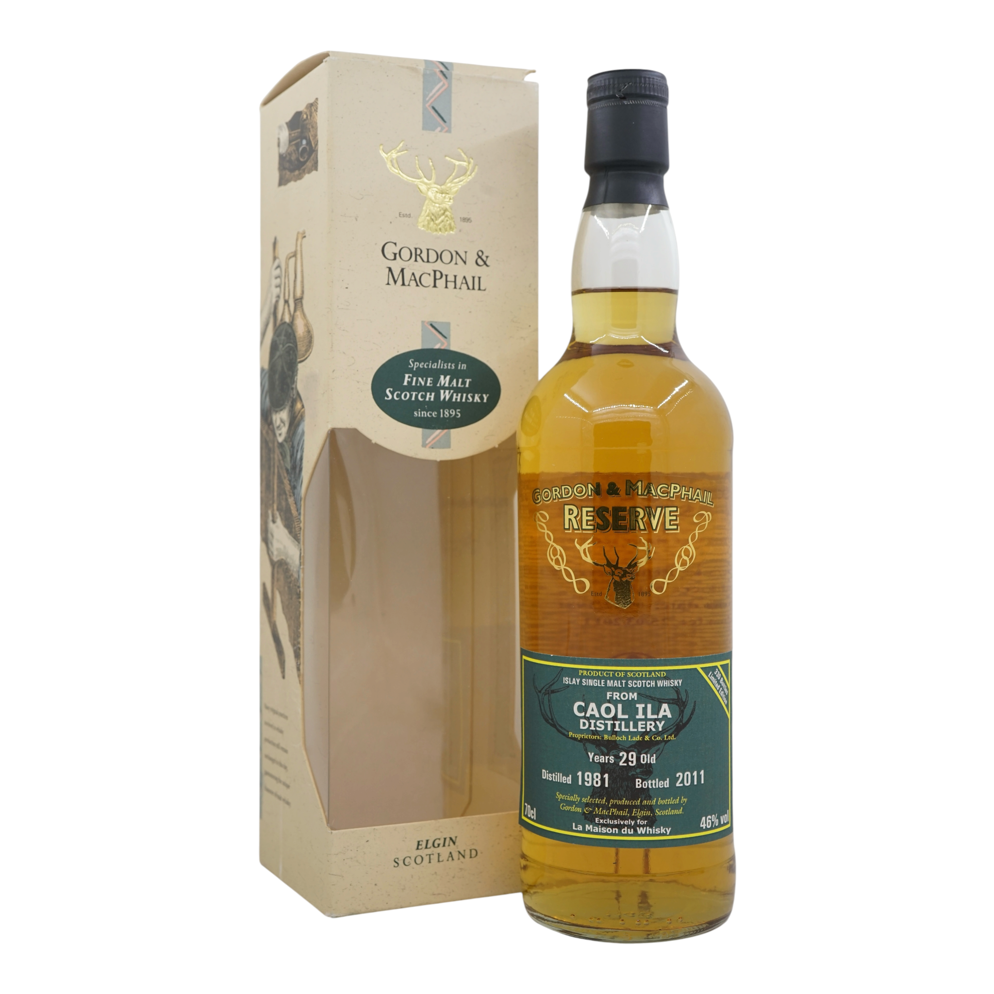 Caol Ila 1981/2011 29 Year Old Reserve Exclusively for LMDW Gordon & MacPhail #6410