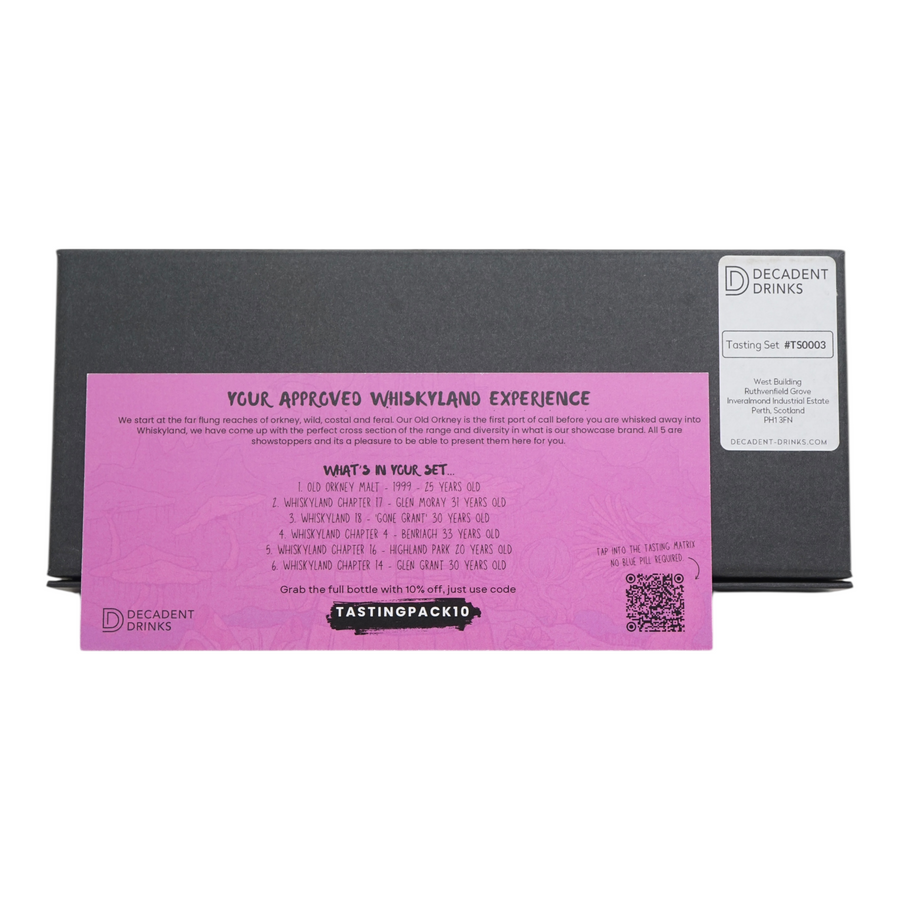 Decadent Whisky Tasting Set : Volume 3（6x20ml）