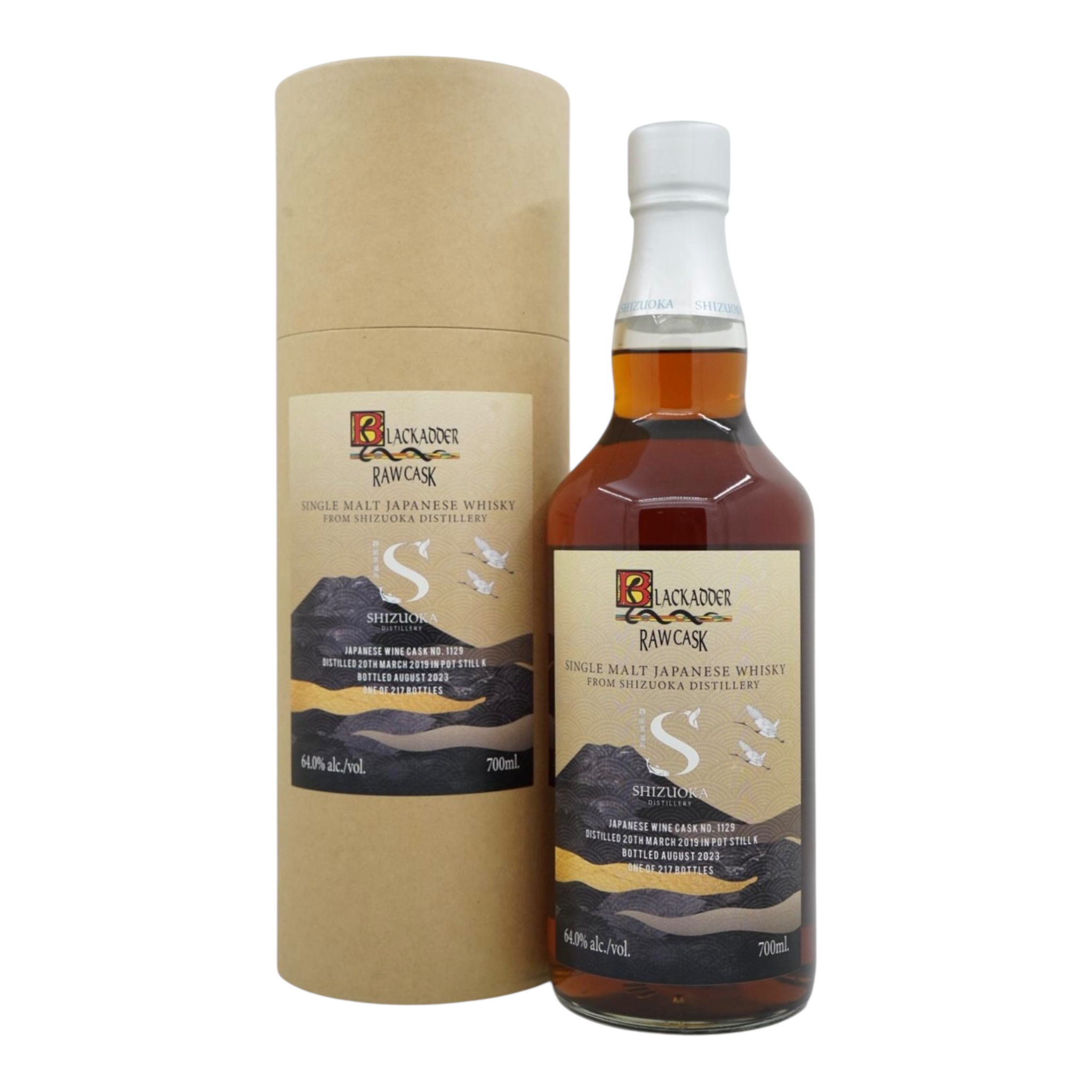 Shizuoka 2019/2023 Raw Cask Wine Cask Blackadder #1129