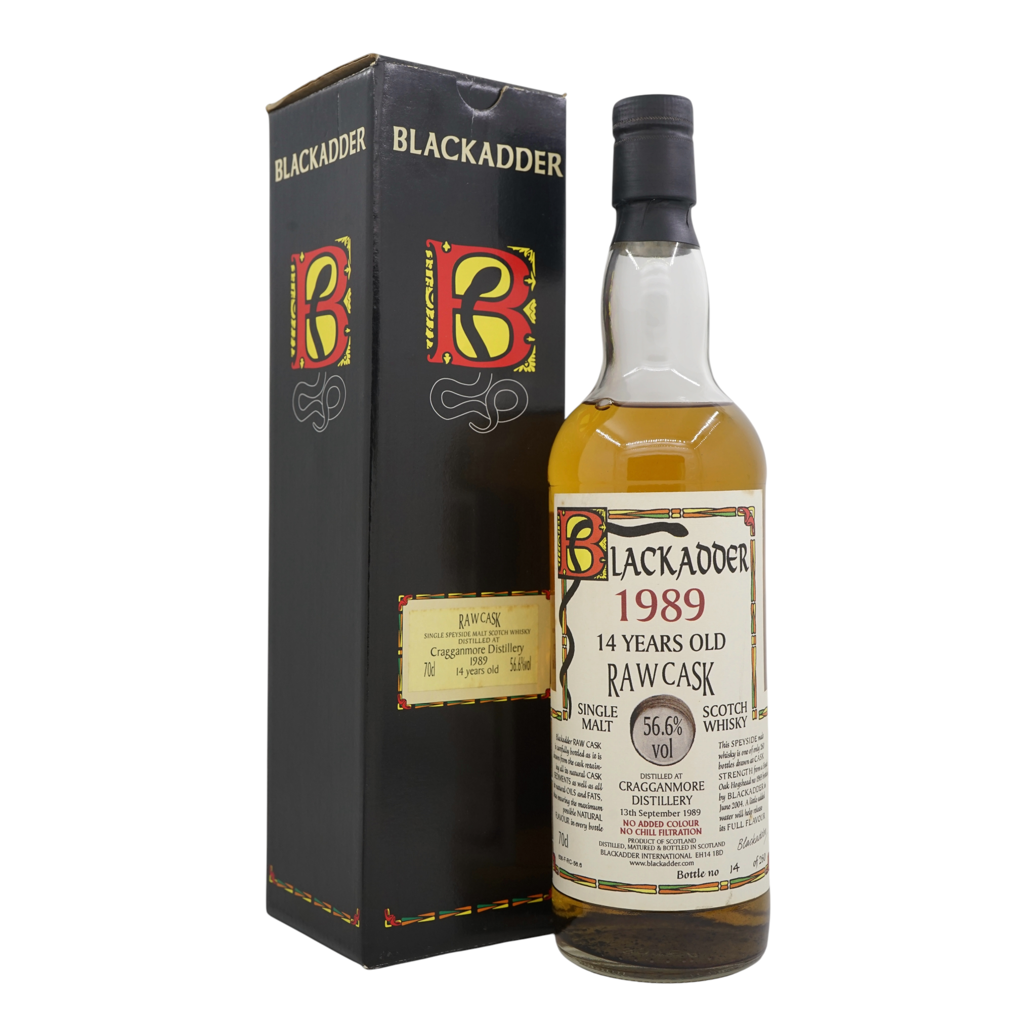 Cragganmore 1989/2004 14 Year Old Raw Cask Blackadder #1969